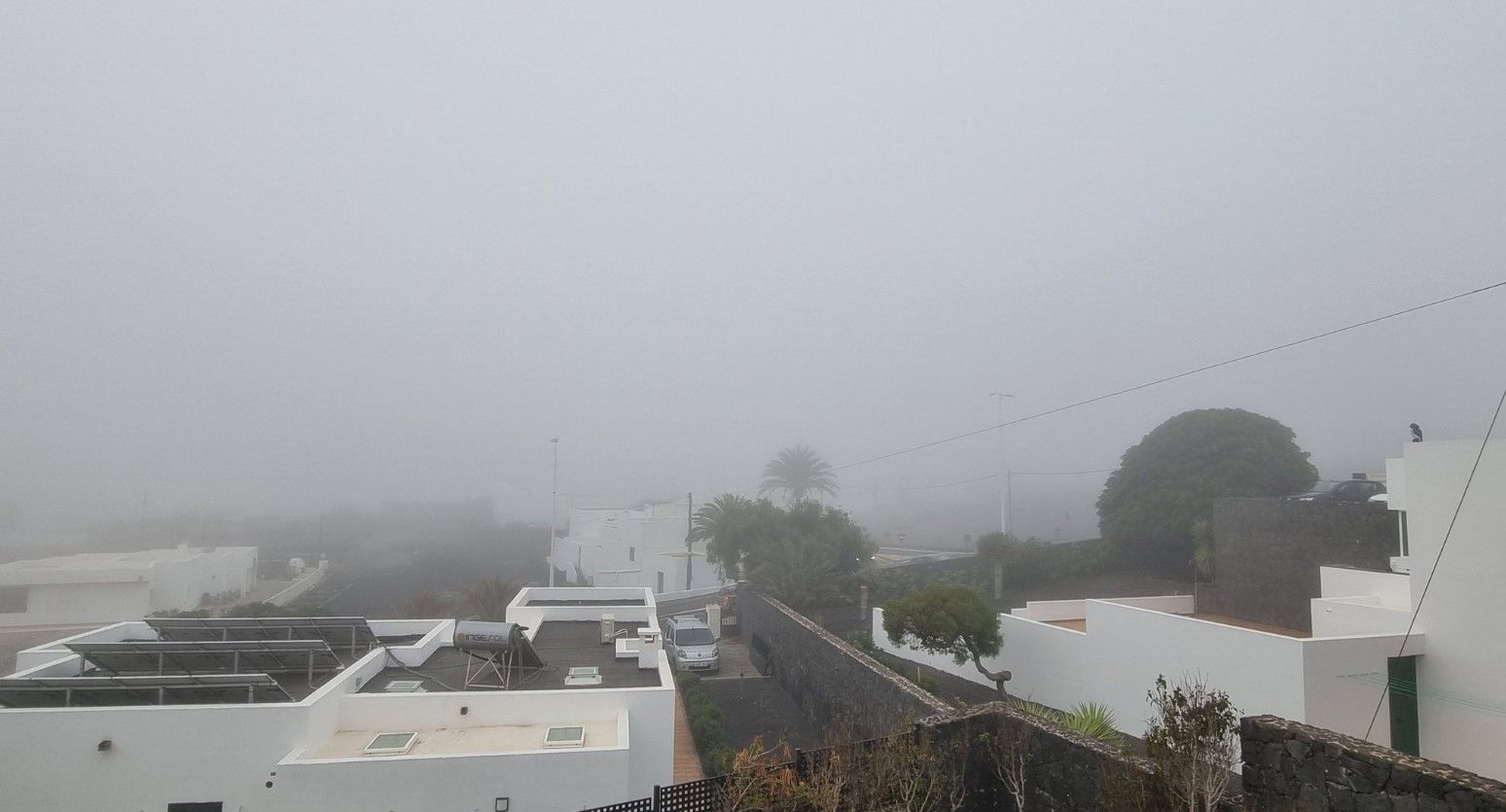 Niebla en Lanzarote Niebla en Lanzarote