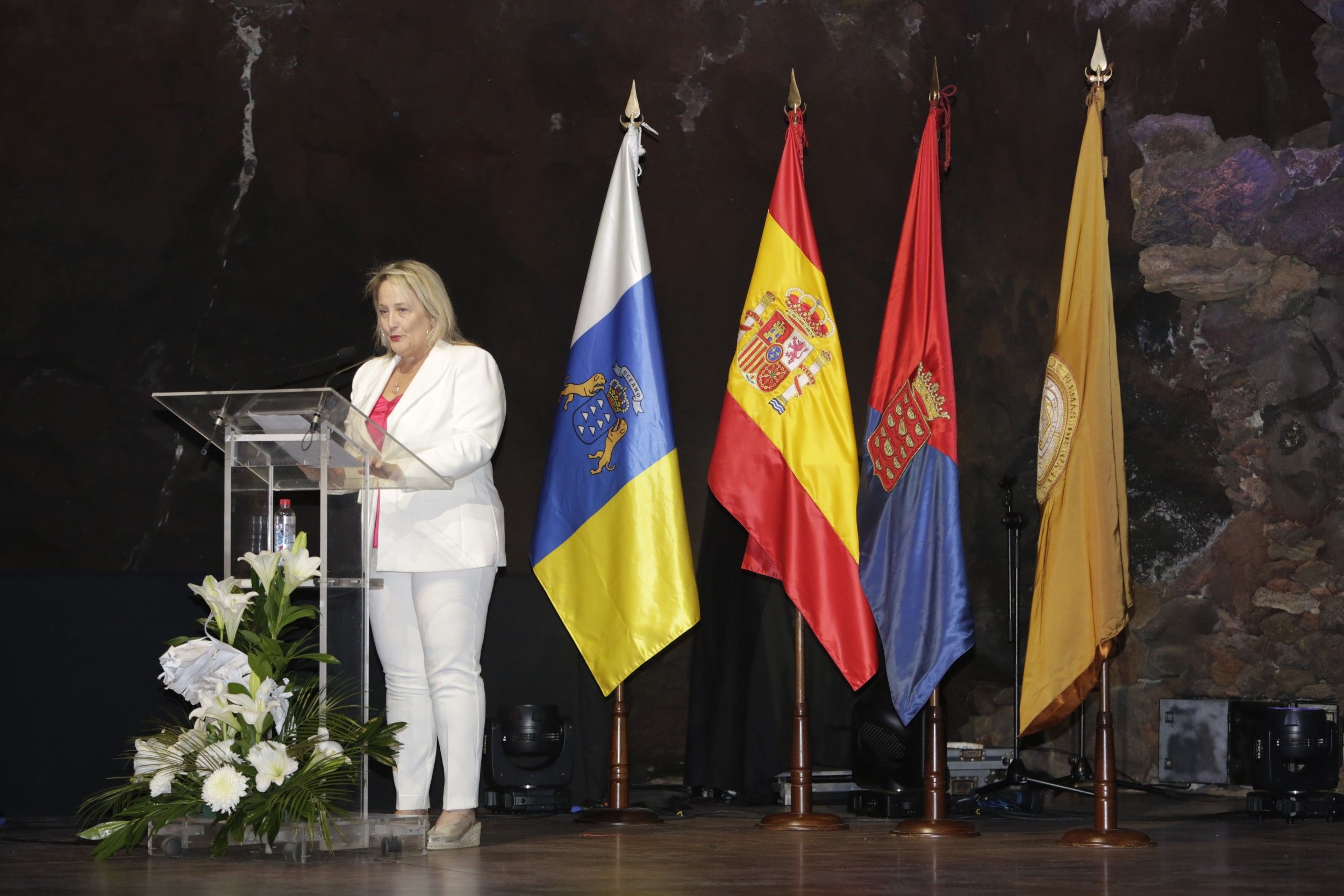 Graduación de los estudiantes de Turismo en Jameos (Fotos: Juan Mateos)