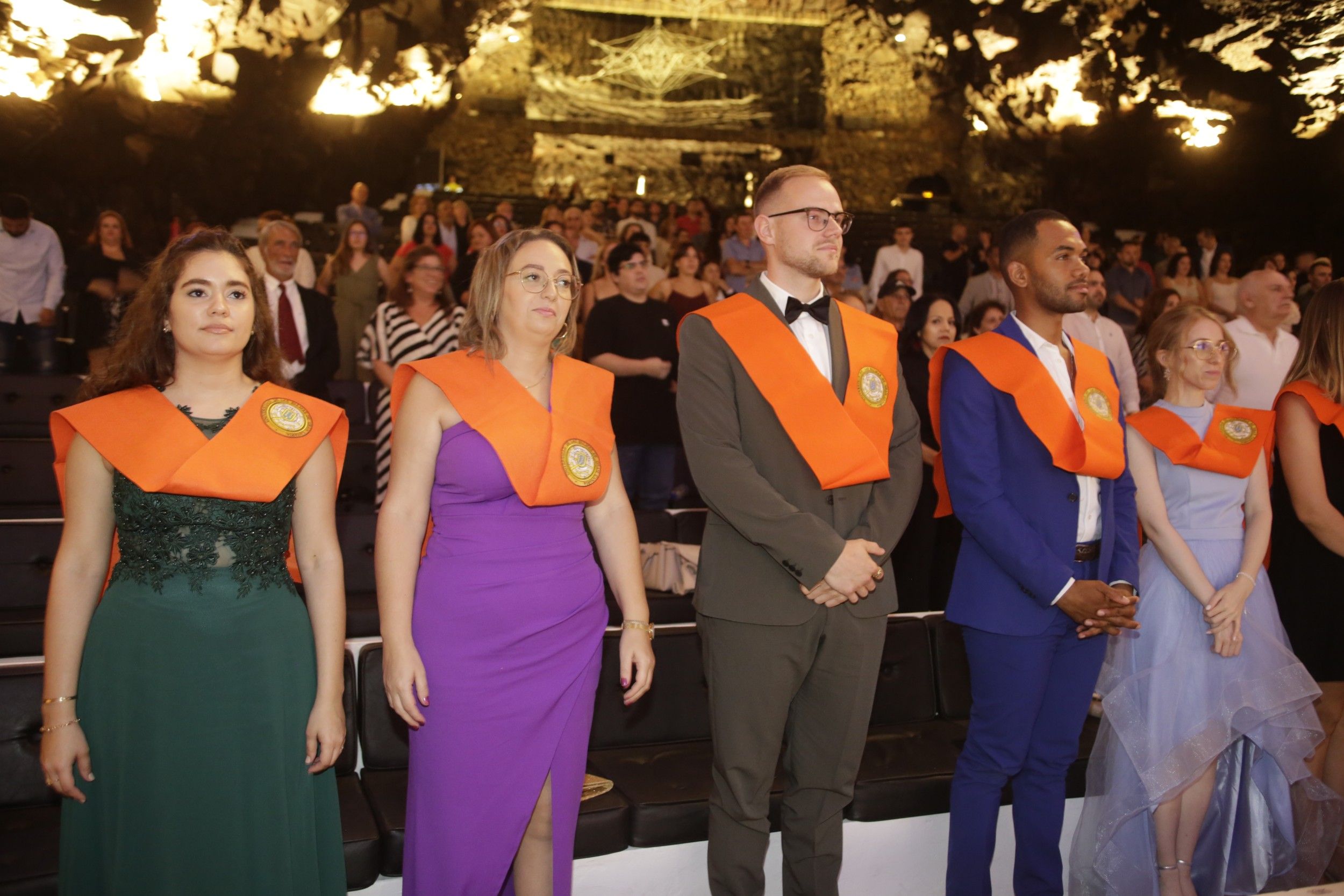 Graduación de los estudiantes de Turismo en Jameos (Fotos: Juan Mateos)
