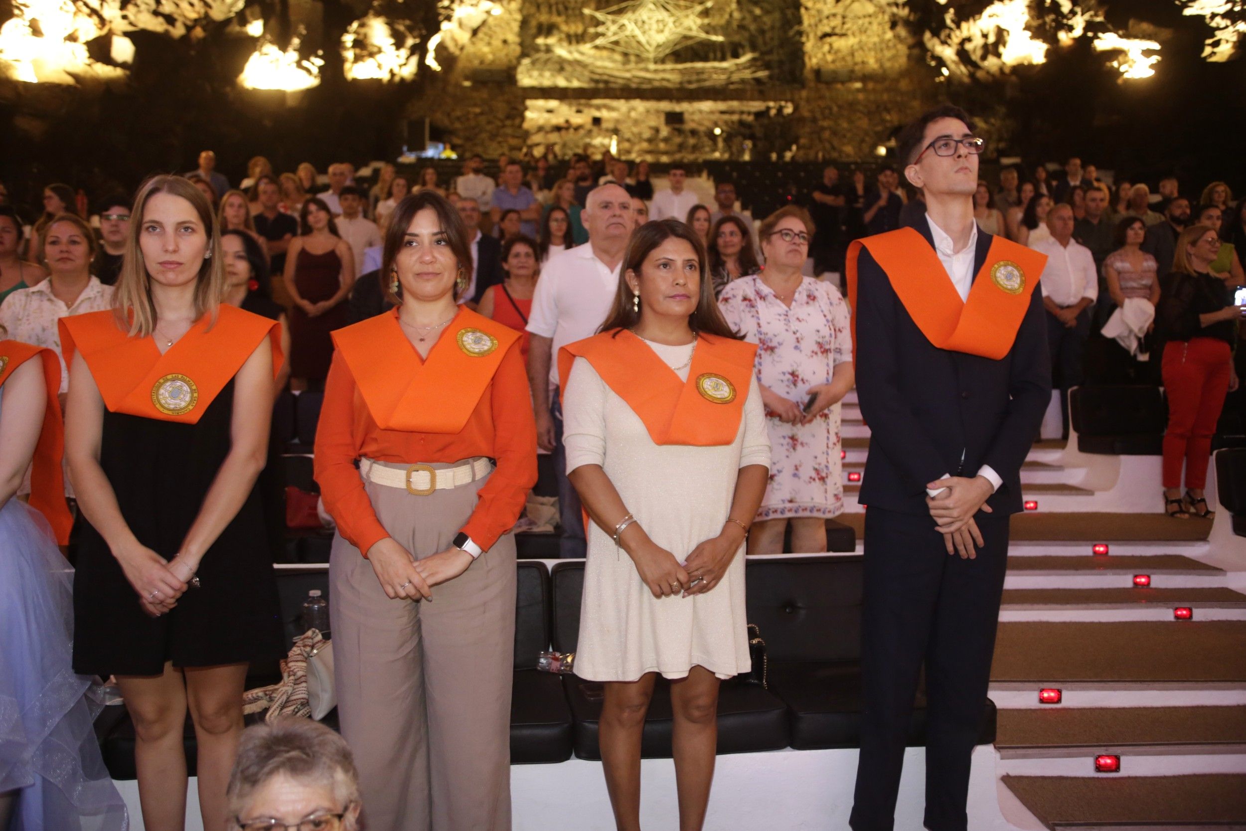 Graduación de los estudiantes de Turismo en Jameos (Fotos: Juan Mateos)