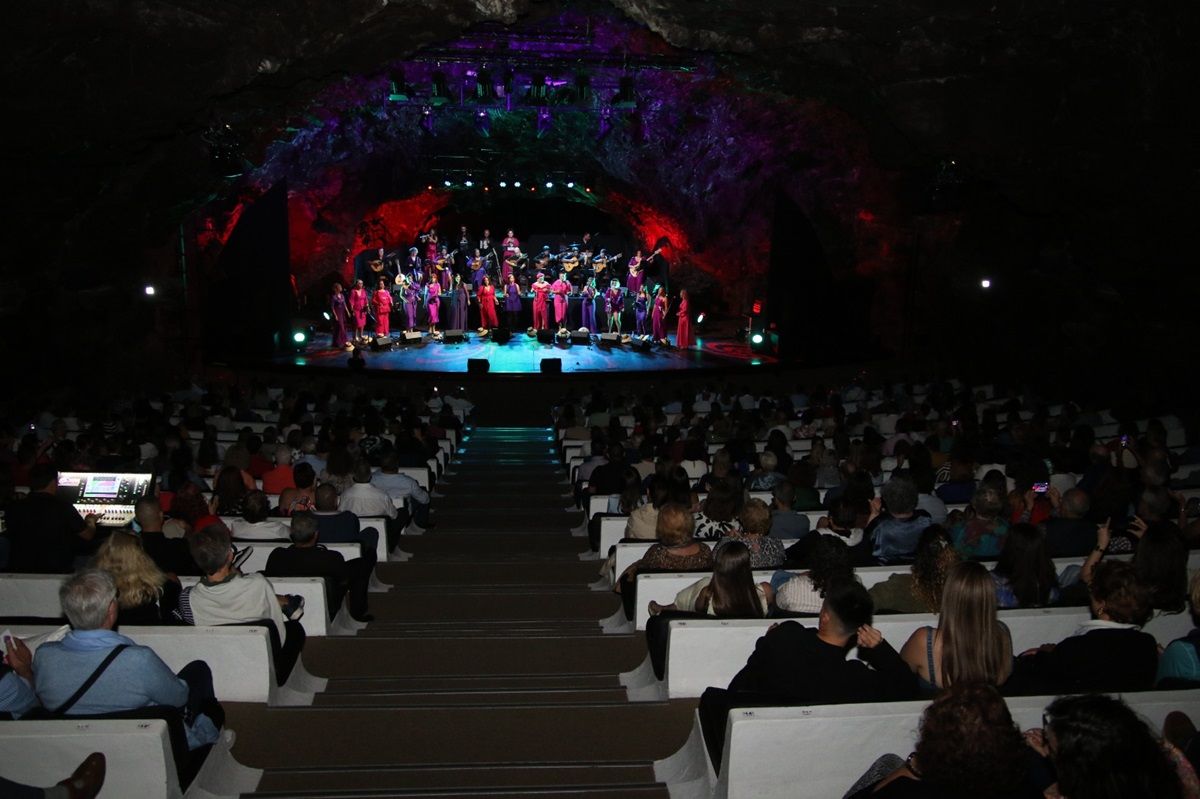 Calicanto's concert at Los Jameos del Agua