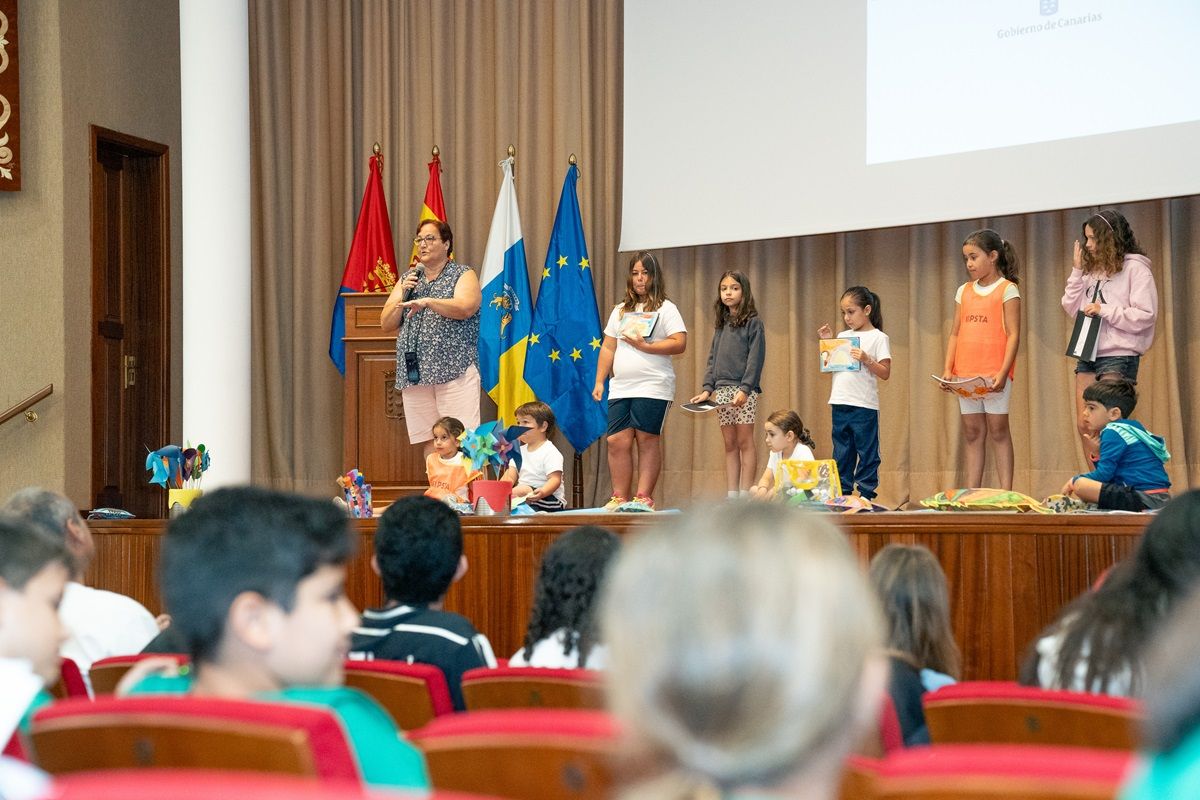 Congreso de Escritura y Lectura en el Salón de Actos del Cabildo de Lanzarote 