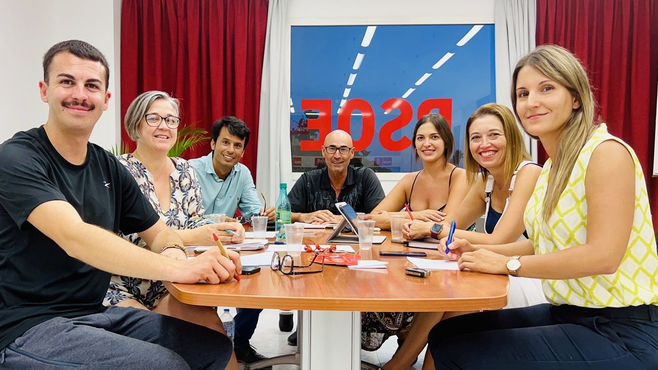 Reunión del grupo PSOE de Teguise