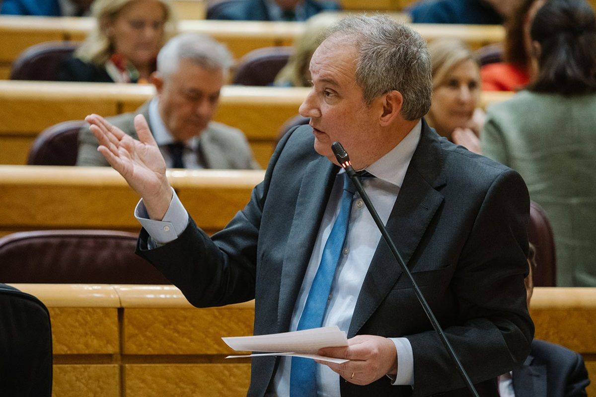 Intervención del ministro de Turismo, Jordi Hereu en el Senado.