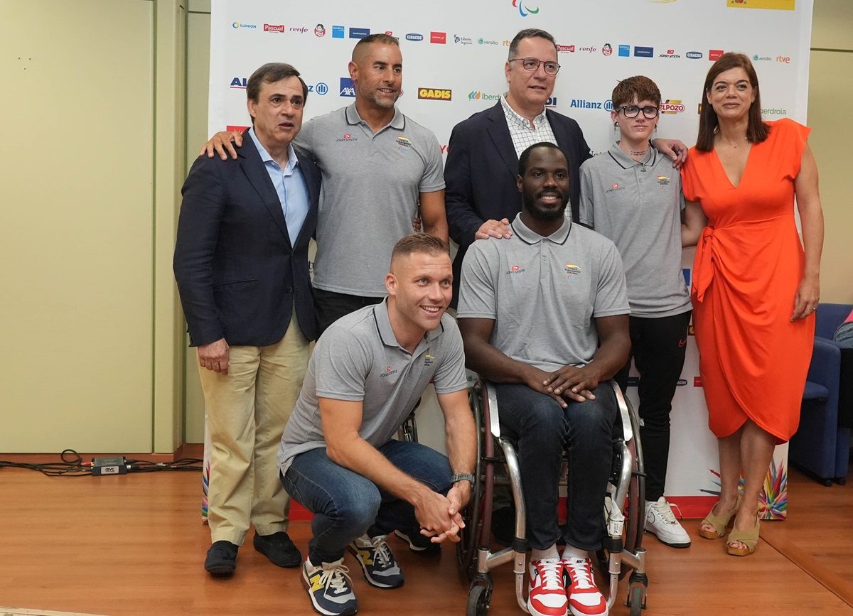 Los cinco deportistas preseleccionados para los Juegos Paralímpicos de París 2024