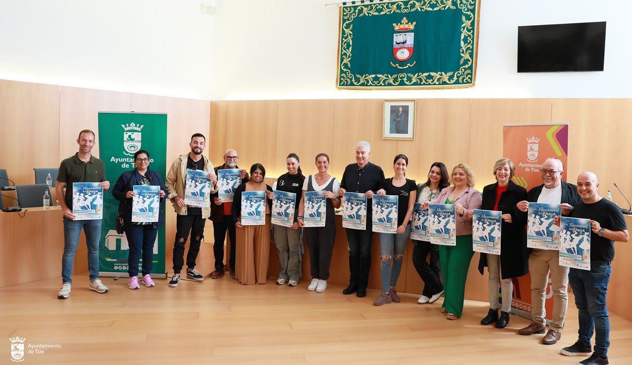 La presentación del festival de danza en Tías