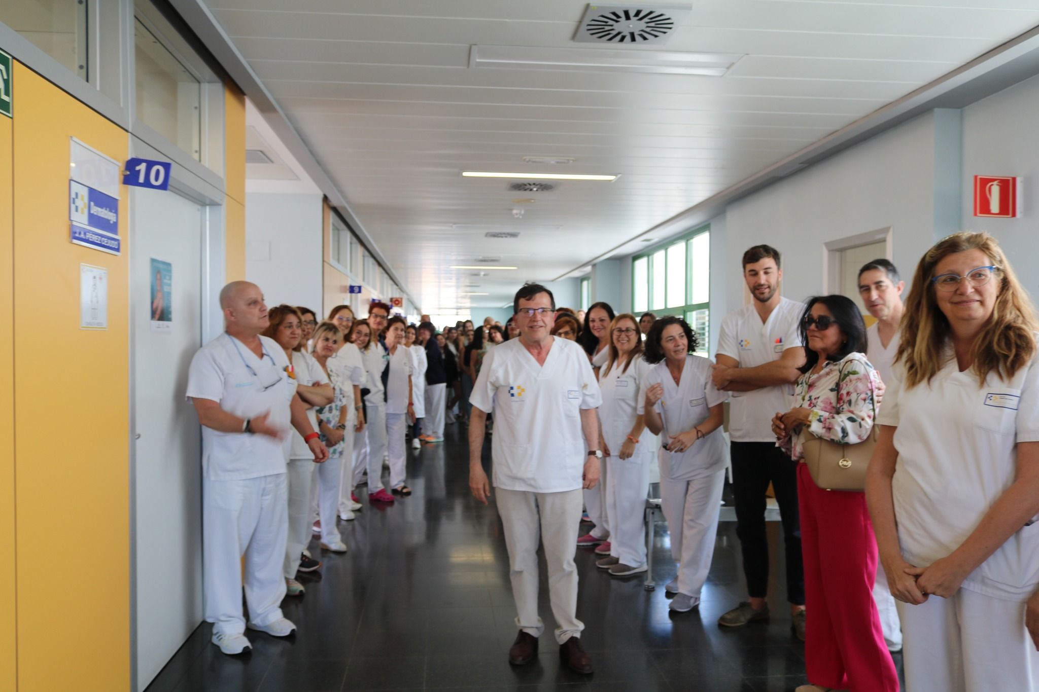 Jubilación del dermatólogo Juan Antonio Pérez Cejudo Jubilación del dermatólogo Juan Antonio Pérez Cejudo