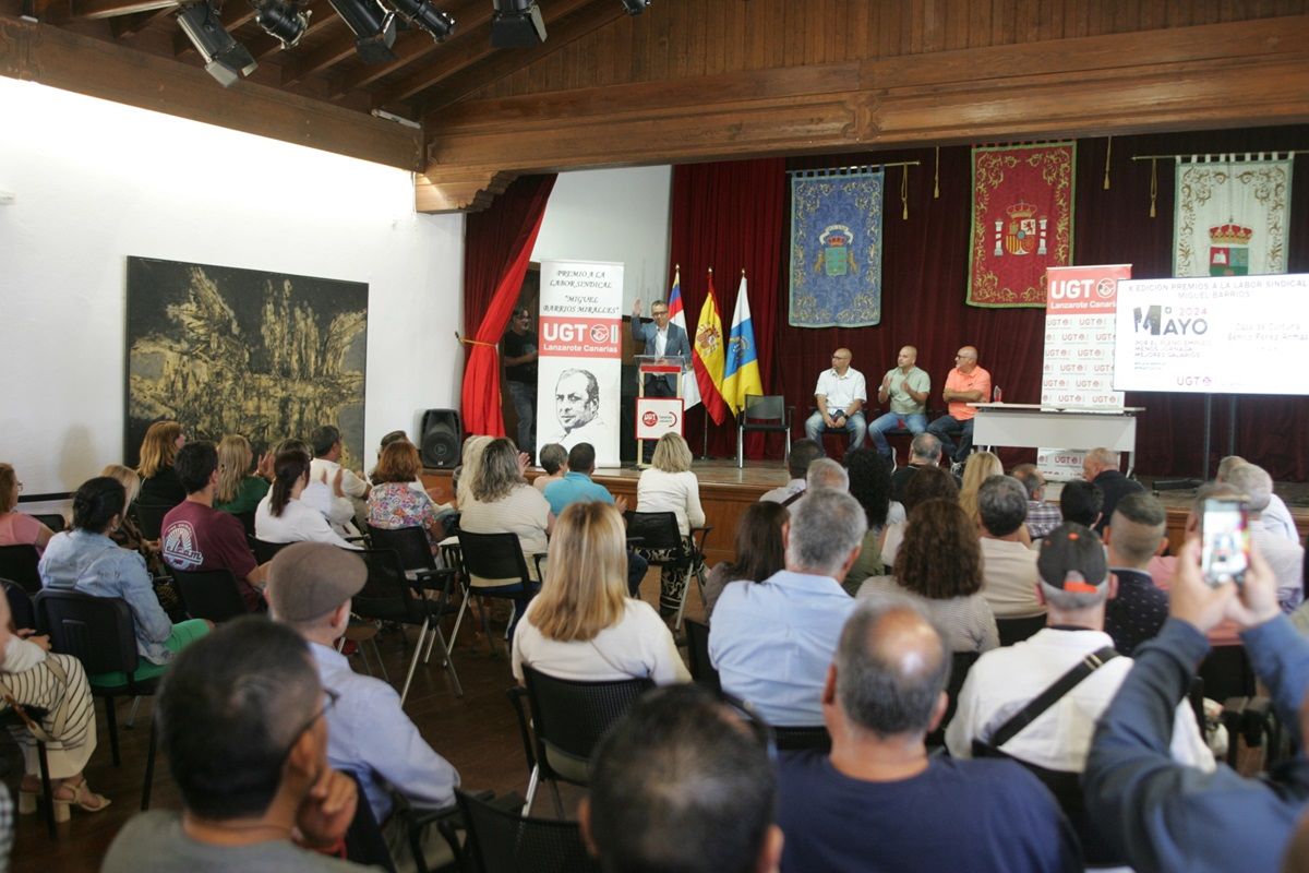 UGT Lanzarote este 1 de mayo en Yaiza
