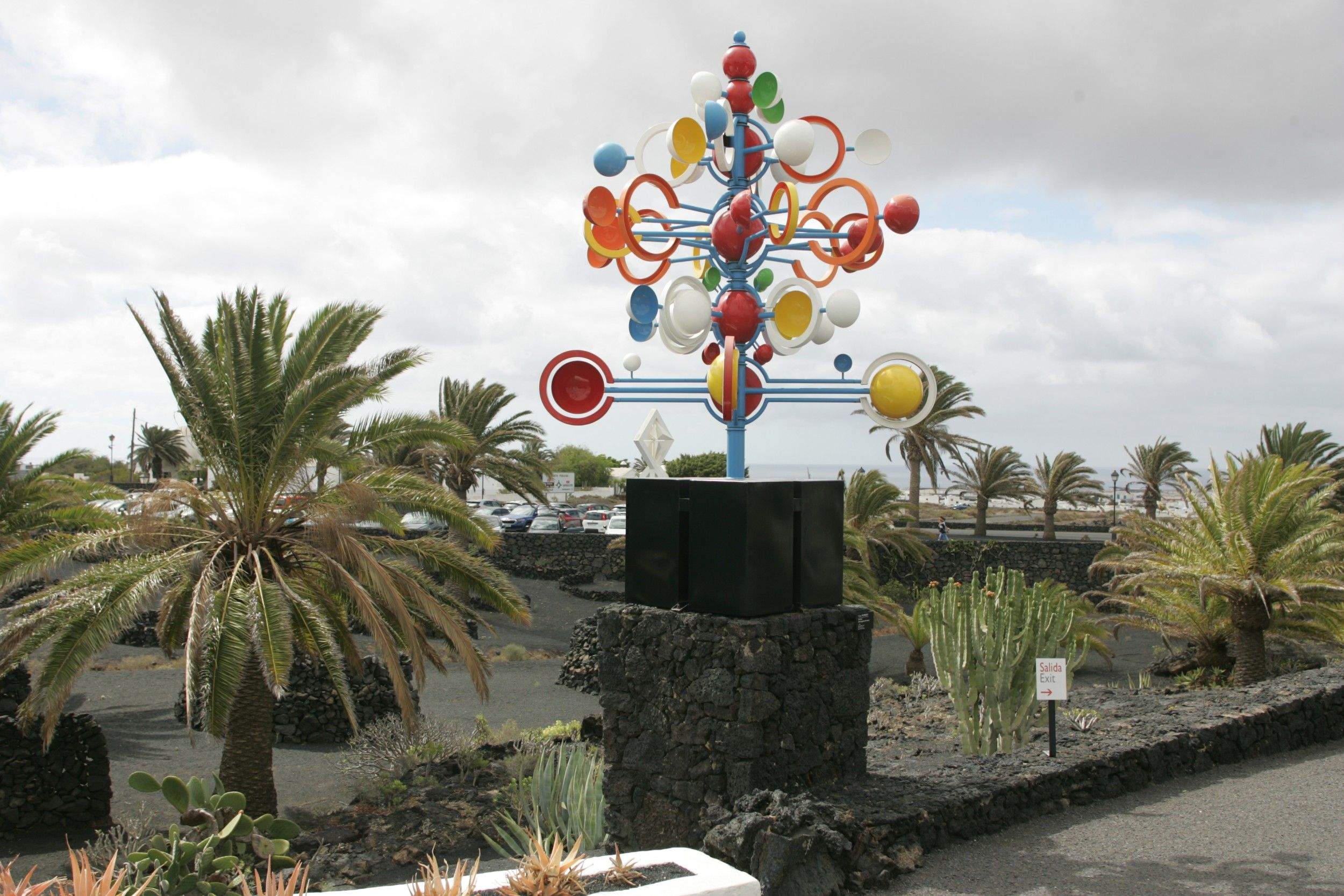 Fundación César Manrique en el Taro de Tahíche. Foto: Juan Mateos.