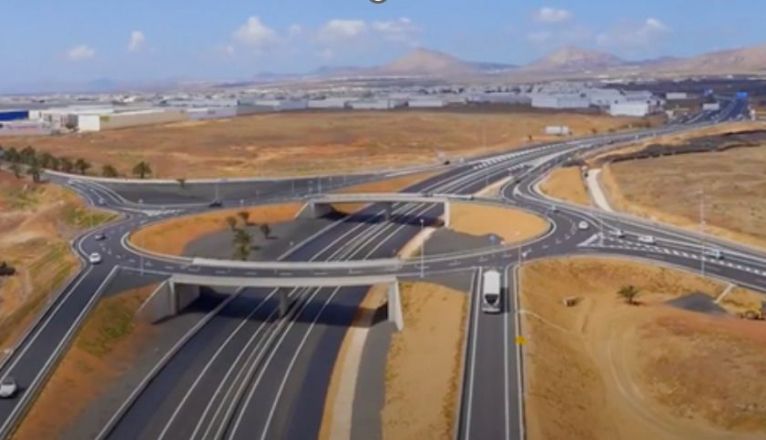 Imagen de la “Rotonda de los Mármoles” similar a la planteada por el Gobierno de Canarias
