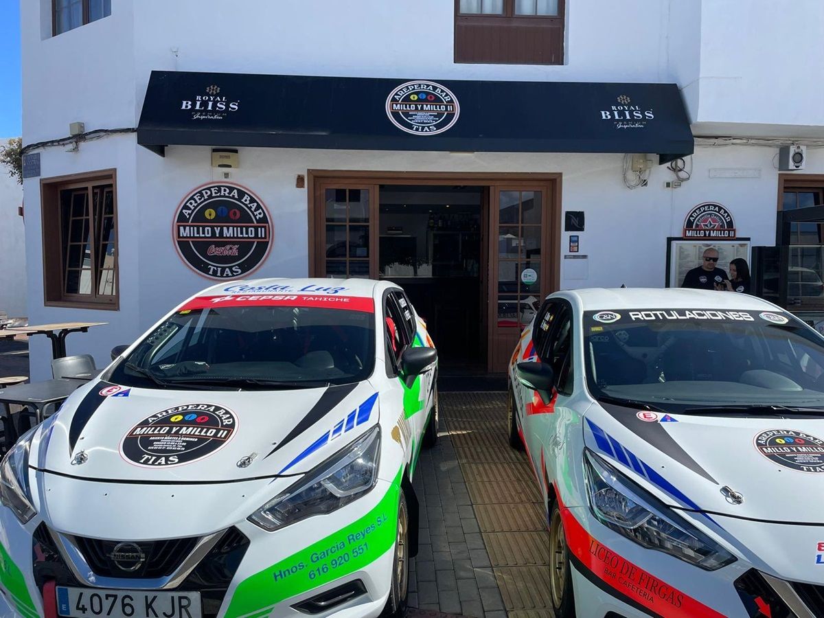 Presentación del equipo Tagoror Rally Team en Tías