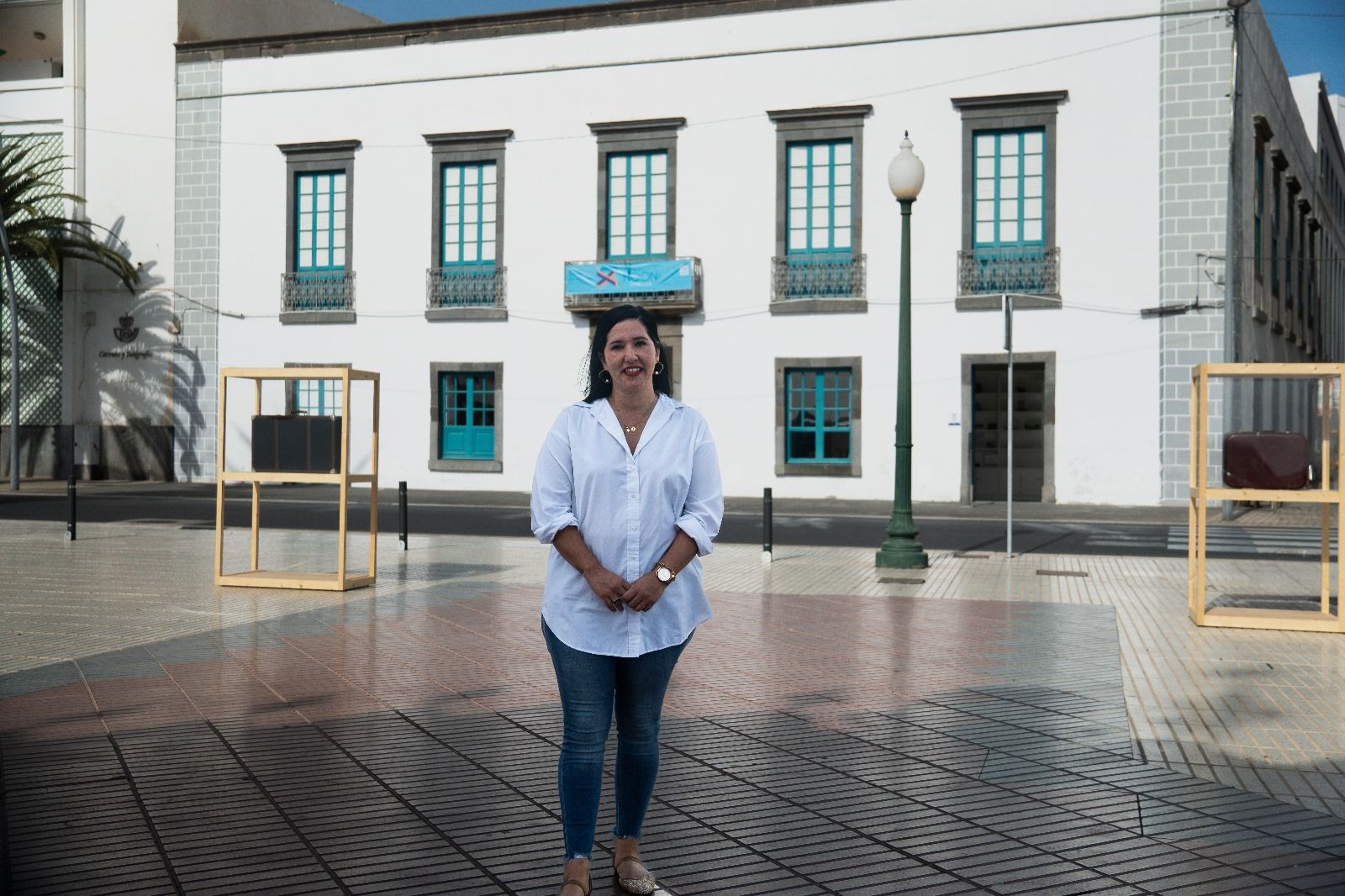 La responsable de Cultura del Ayuntamiento de Arrecife, Abigail González.