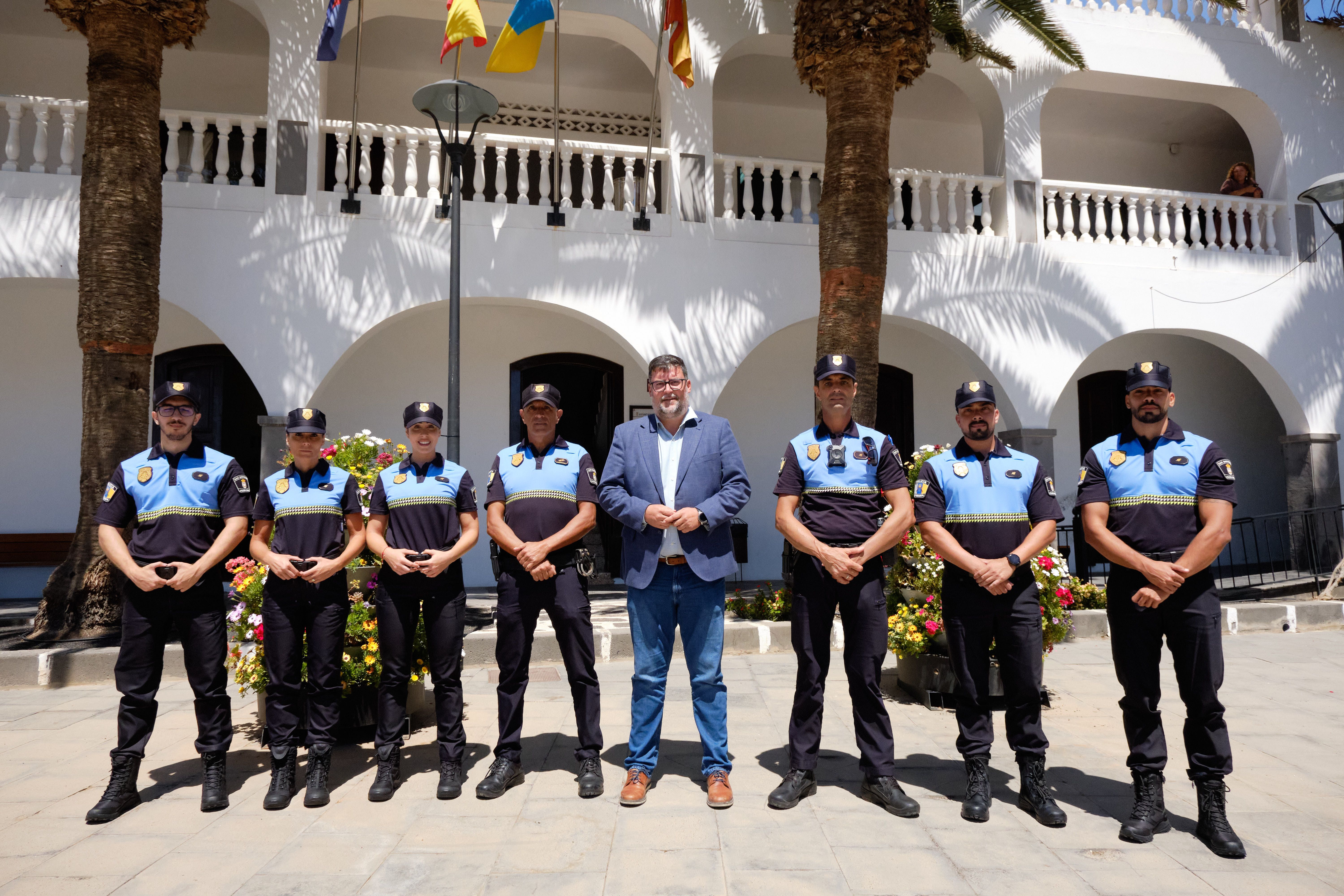 Policías locales de San Bartolomé