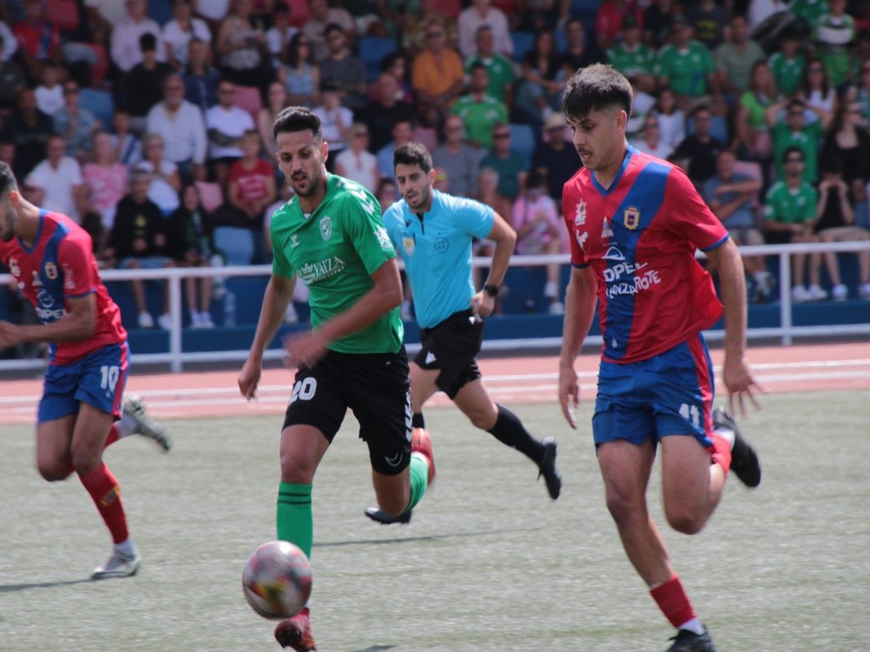 La UD Lanzarote se clasifica para la Copa del Rey tras empatar ante el Unión Sur Yaiza