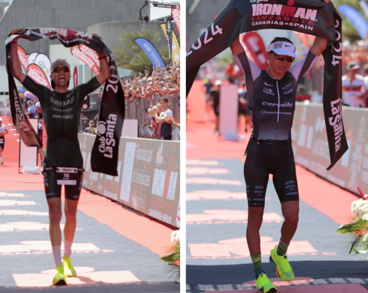 Ganadores Ironman Lanzarote, 2024 (Fotos: Juan Mateos)