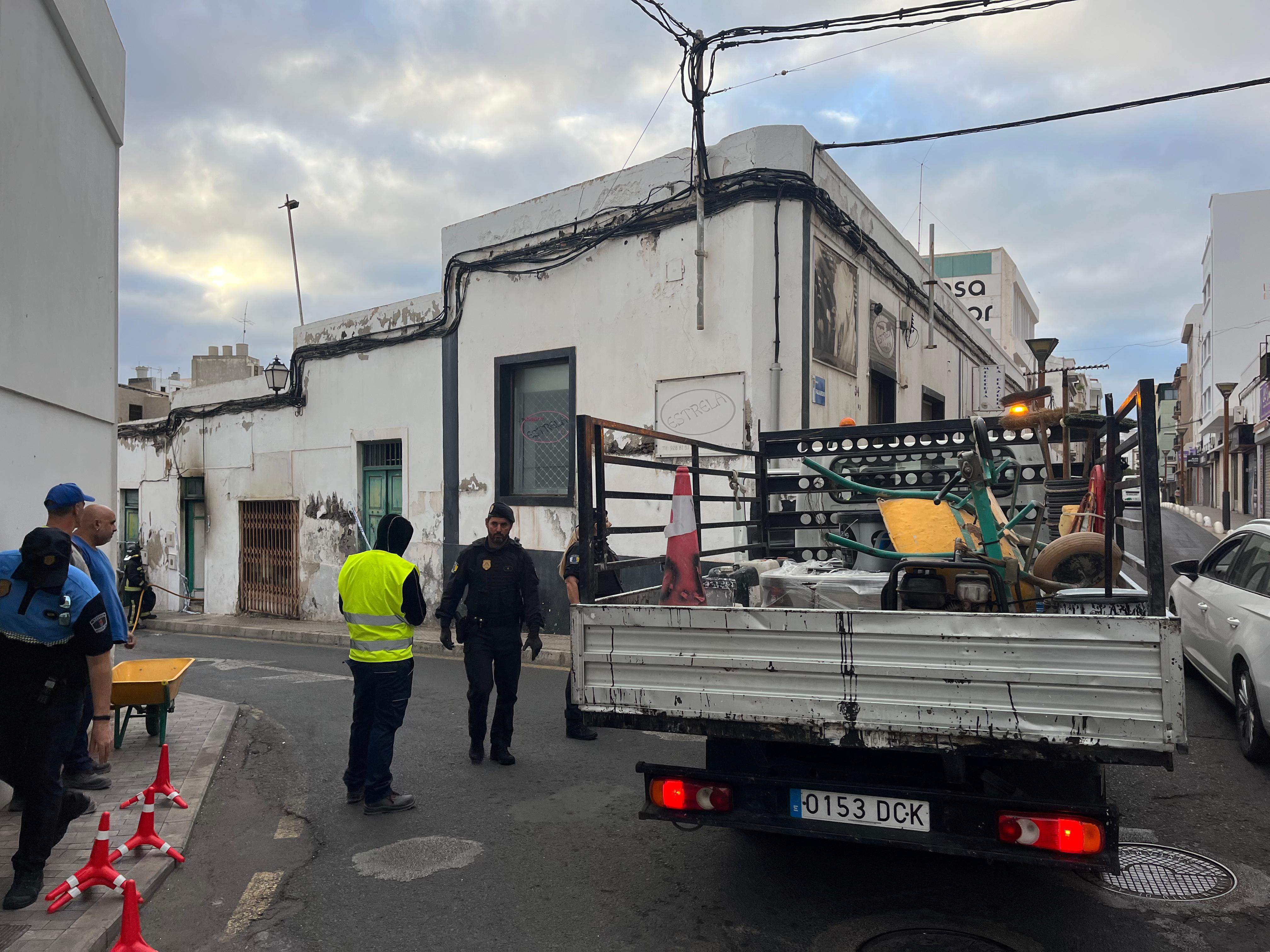 Dispositivo de la Policía Local de Arrecife este domingo