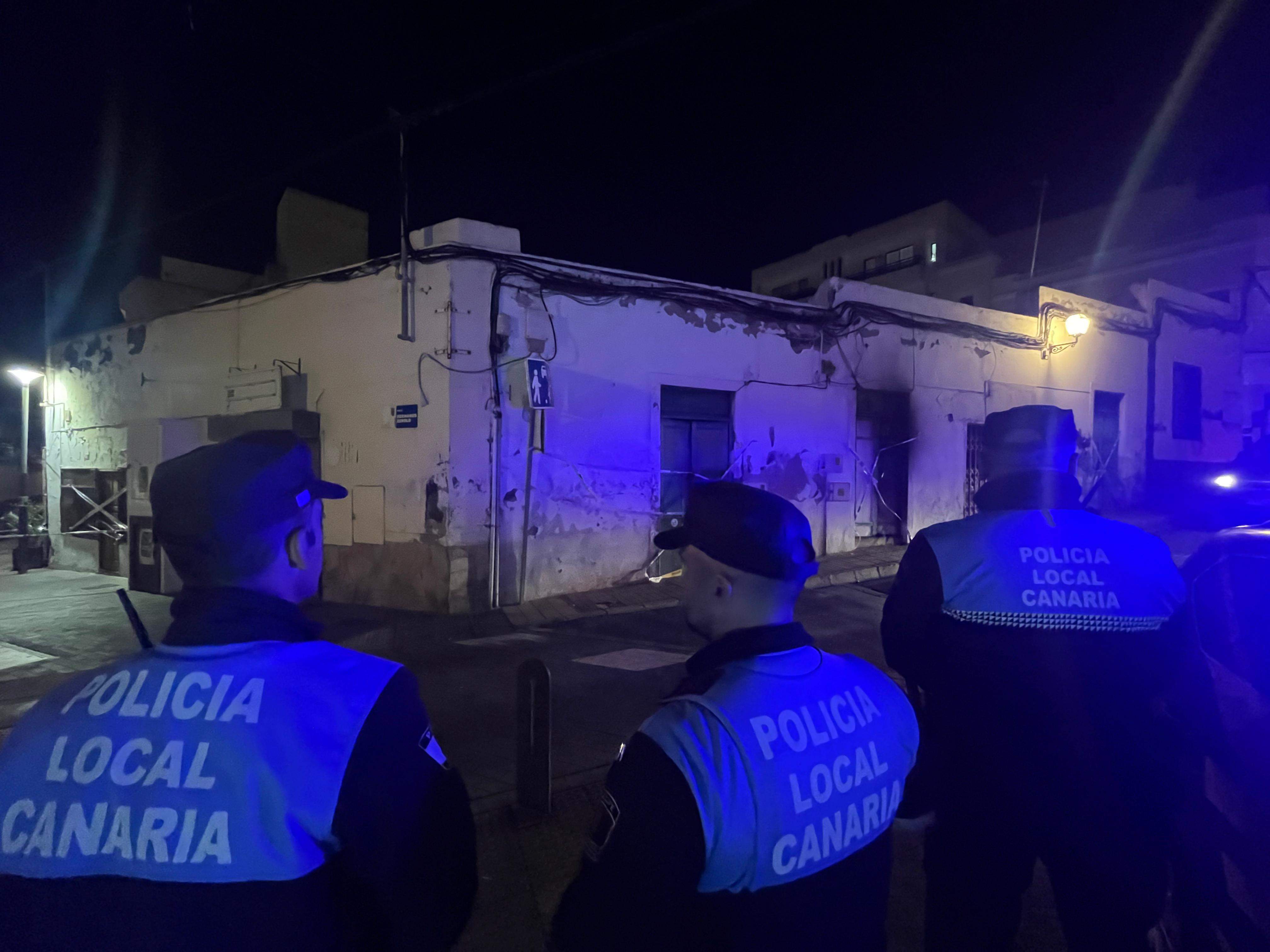 Dispositivo de la Policía Local de Arrecife este domingo