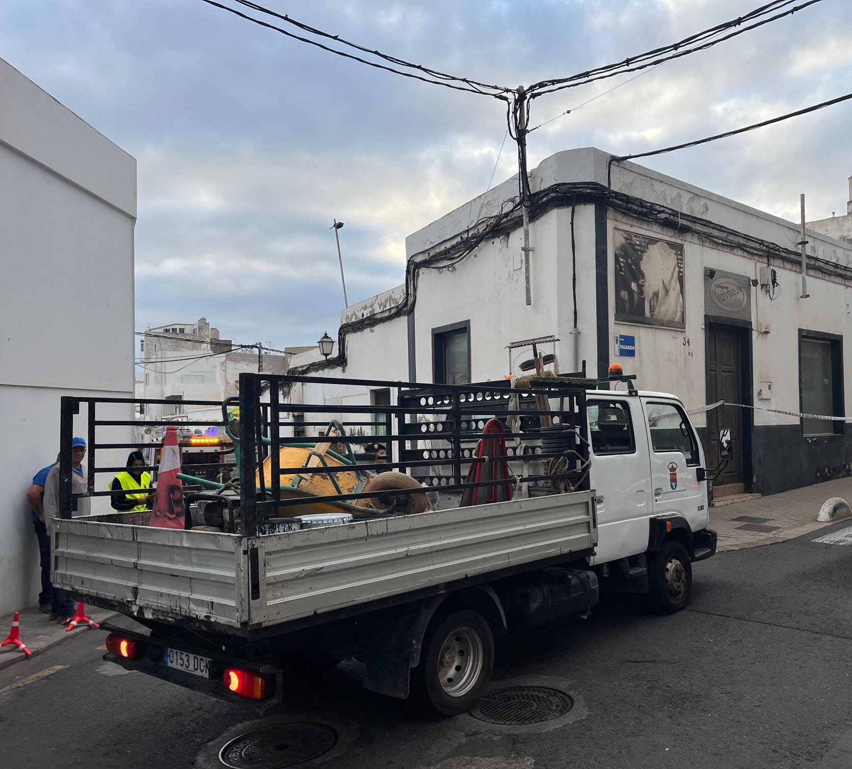 Dispositivo de la Policía Local de Arrecife este domingo