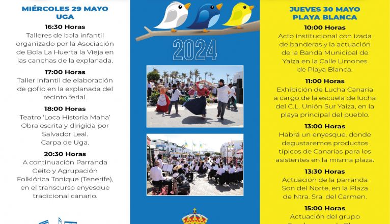 Actividades para el Día de Canarias Actividades para el Día de Canarias