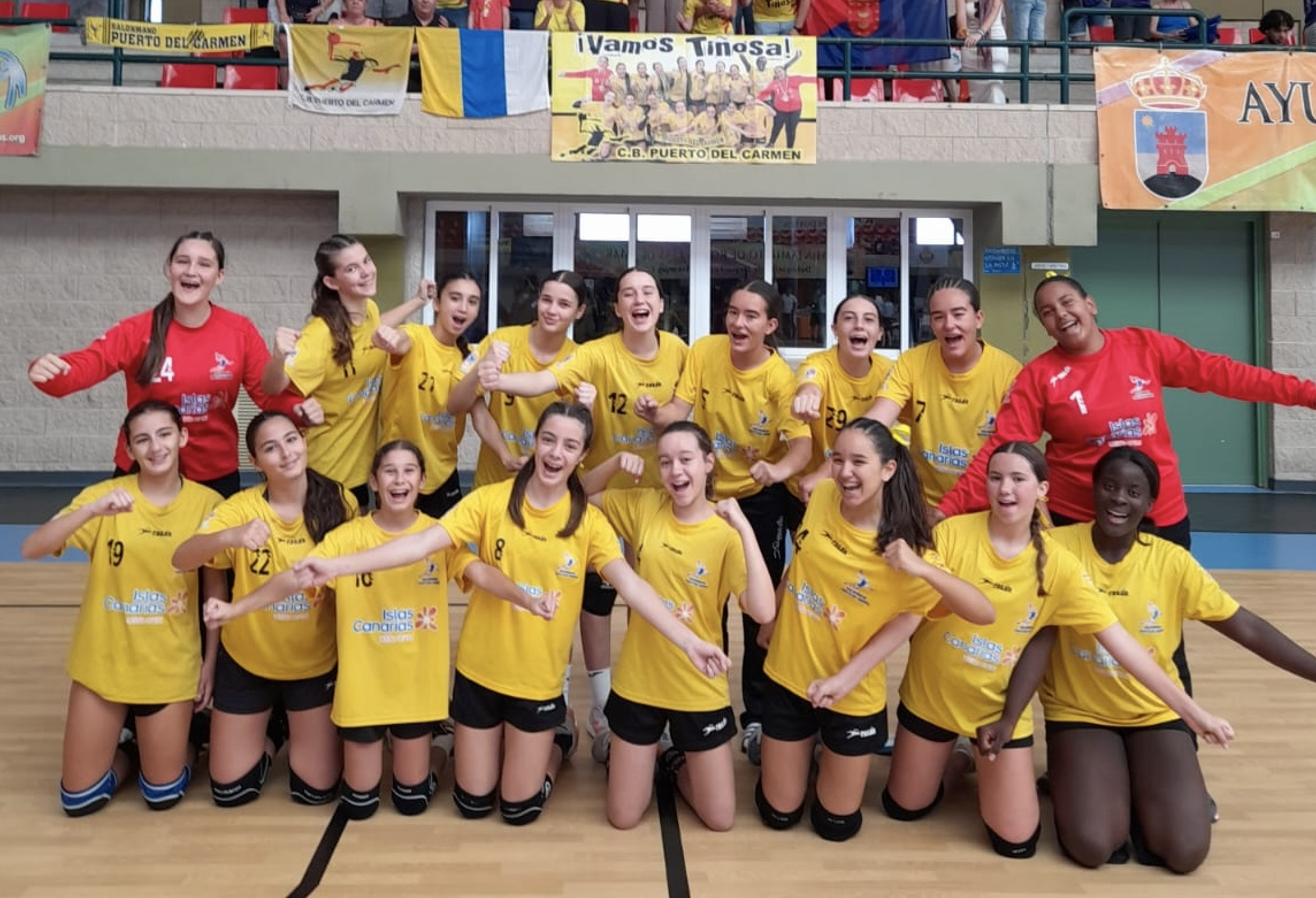 The Puerto del Carmen's children's team is the best fourth team in Spain