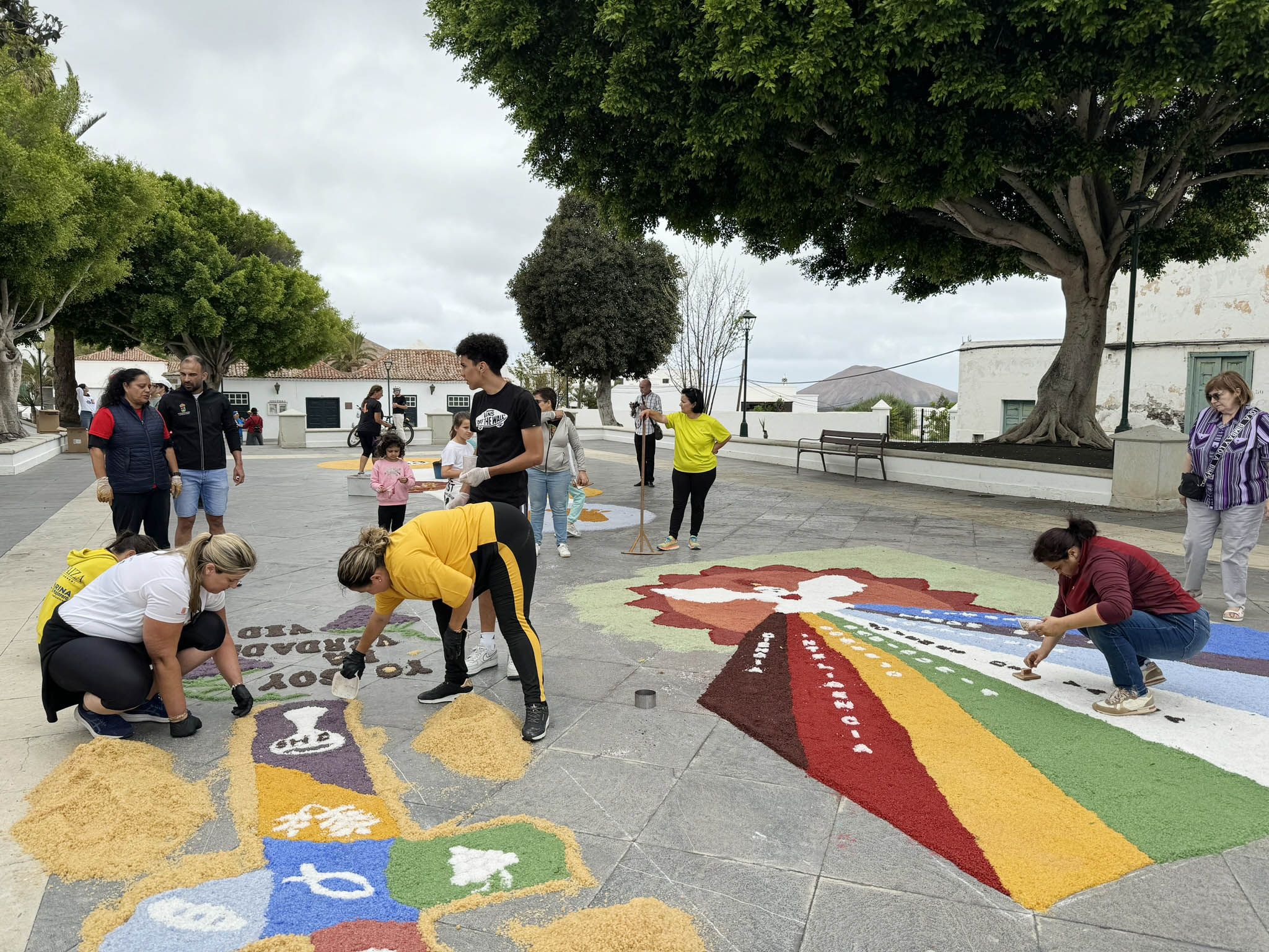 Celebración del Corpus Christi en Yaiza