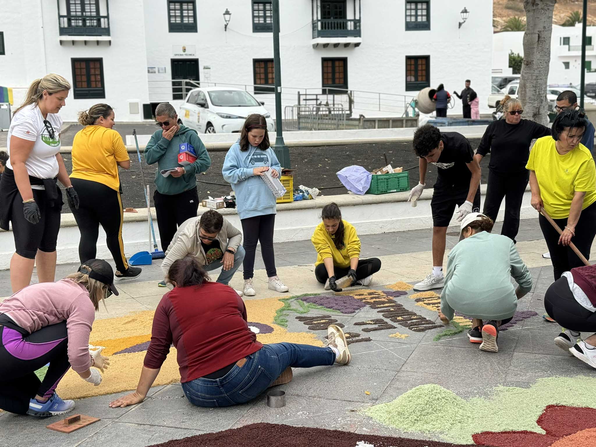 Celebración del Corpus Christi en Yaiza