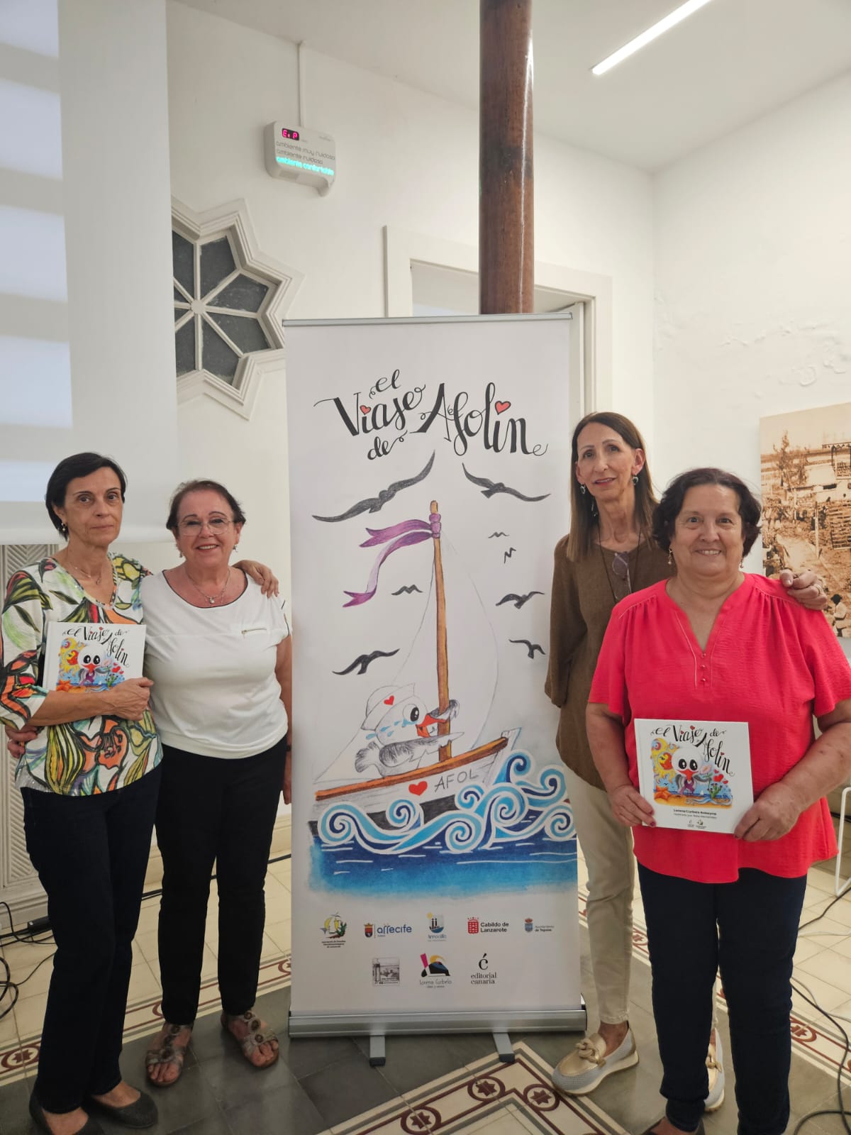 Presentación del libro de cuentos El Viaje de Afolin de AFOL en Arrecife Presentación del libro de cuentos El Viaje de Afolin de AFOL en Arrecife