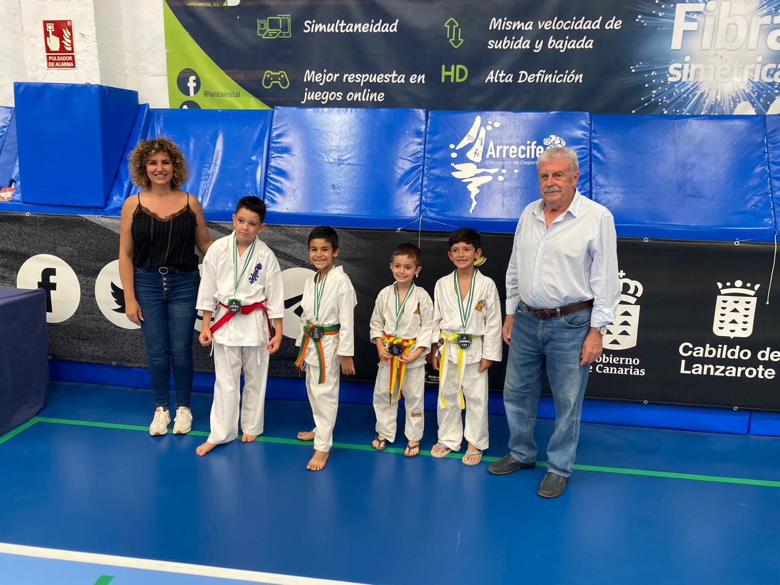 El Club de Kárate Poliarrecife en el Campeonato de Arrecife 