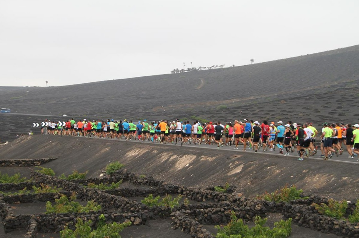 Edición precedente de la Carrera del Vino de Lanzarote