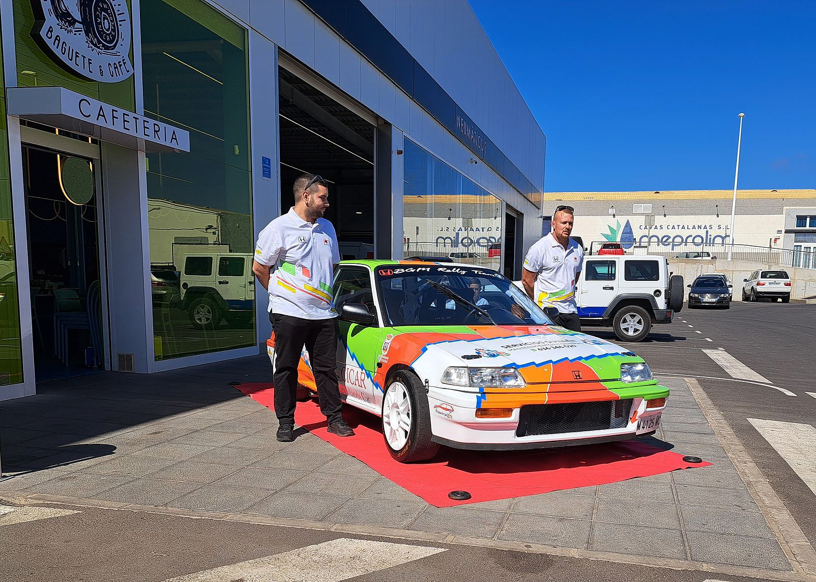 Presentación del equipo BGM Rally Team 