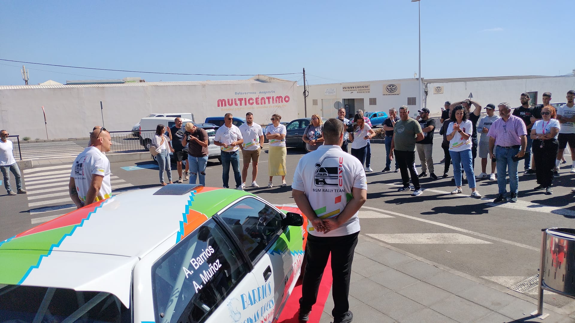 Presentación del equipo BGM Rally Team 