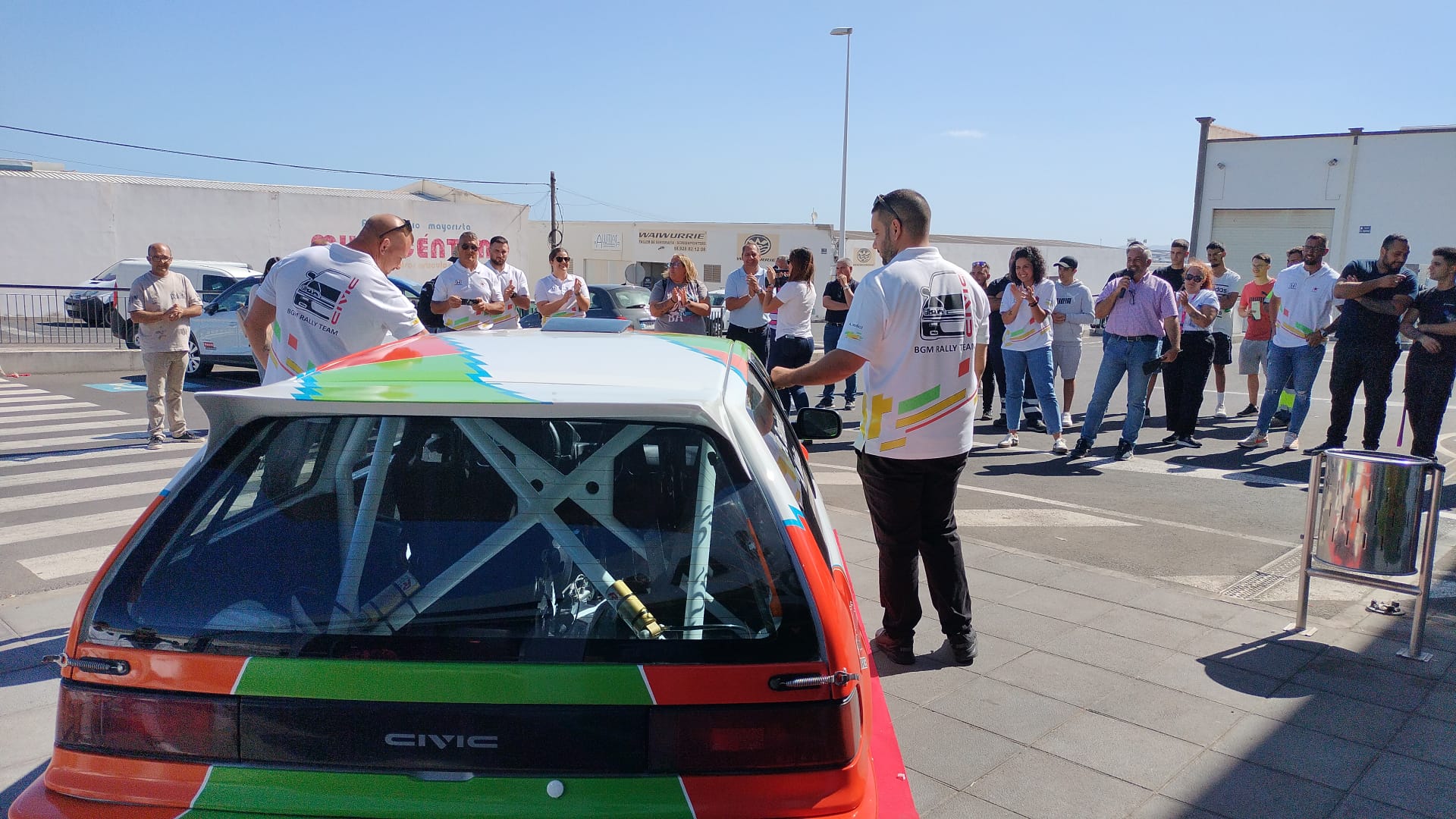 Presentación del equipo BGM Rally Team 