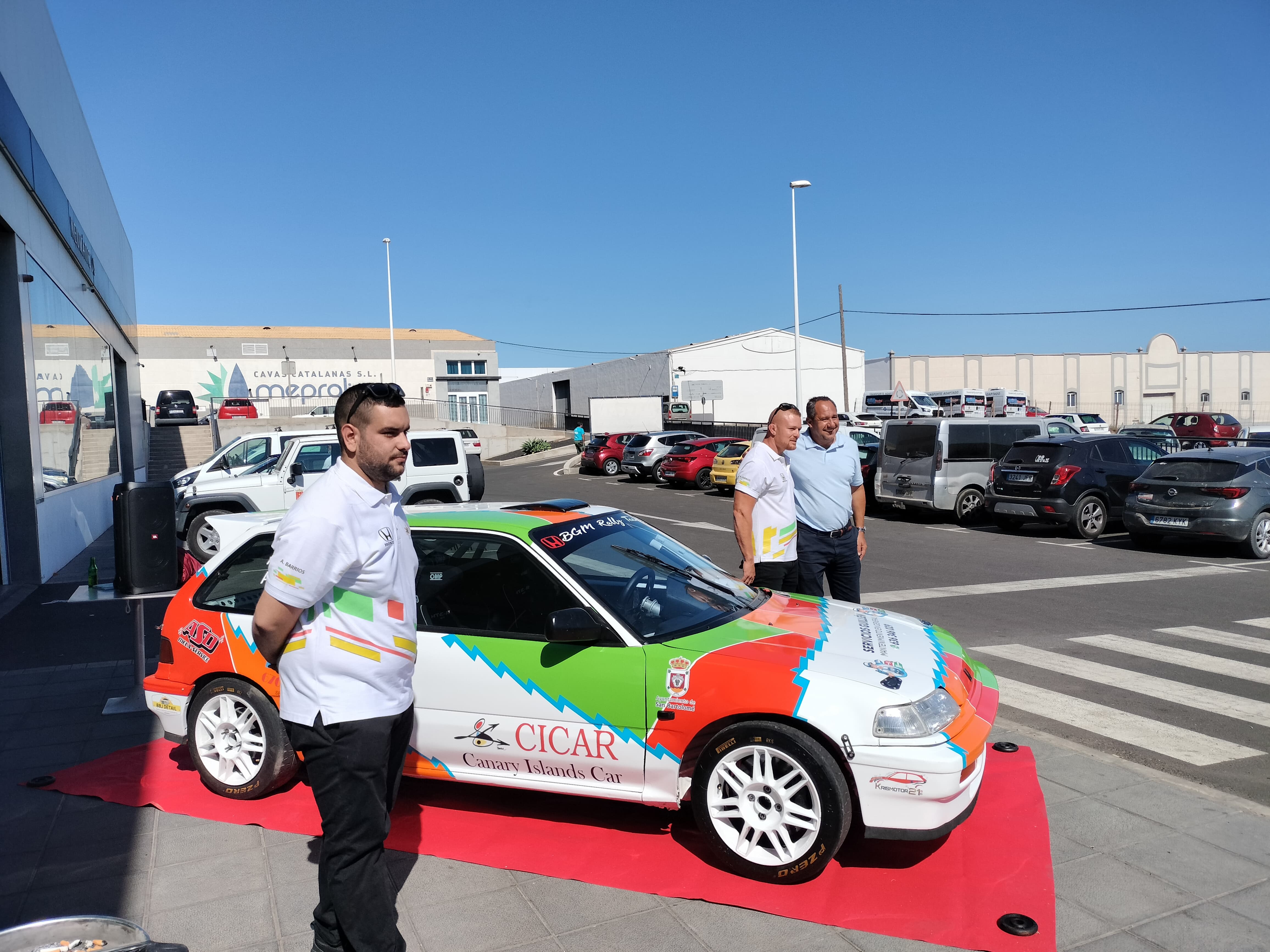 Presentación del equipo BGM Rally Team 