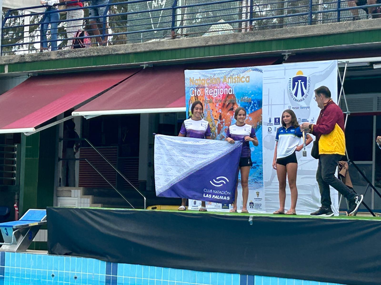 CD Pingüinos en el campeonato de Canarias de verano de natación artística CD Pingüinos en el campeonato de Canarias de verano de natación artística