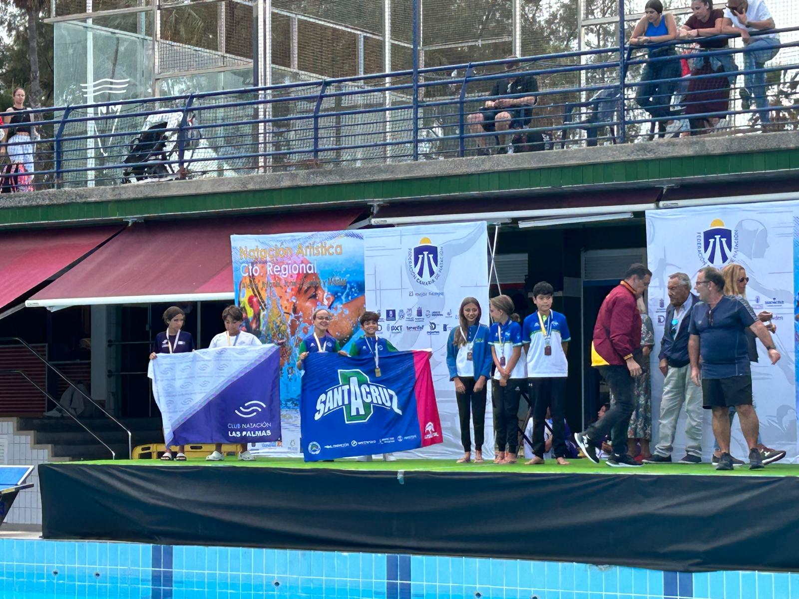 CD Pingüinos en el campeonato de Canarias de verano de natación artística CD Pingüinos en el campeonato de Canarias de verano de natación artística
