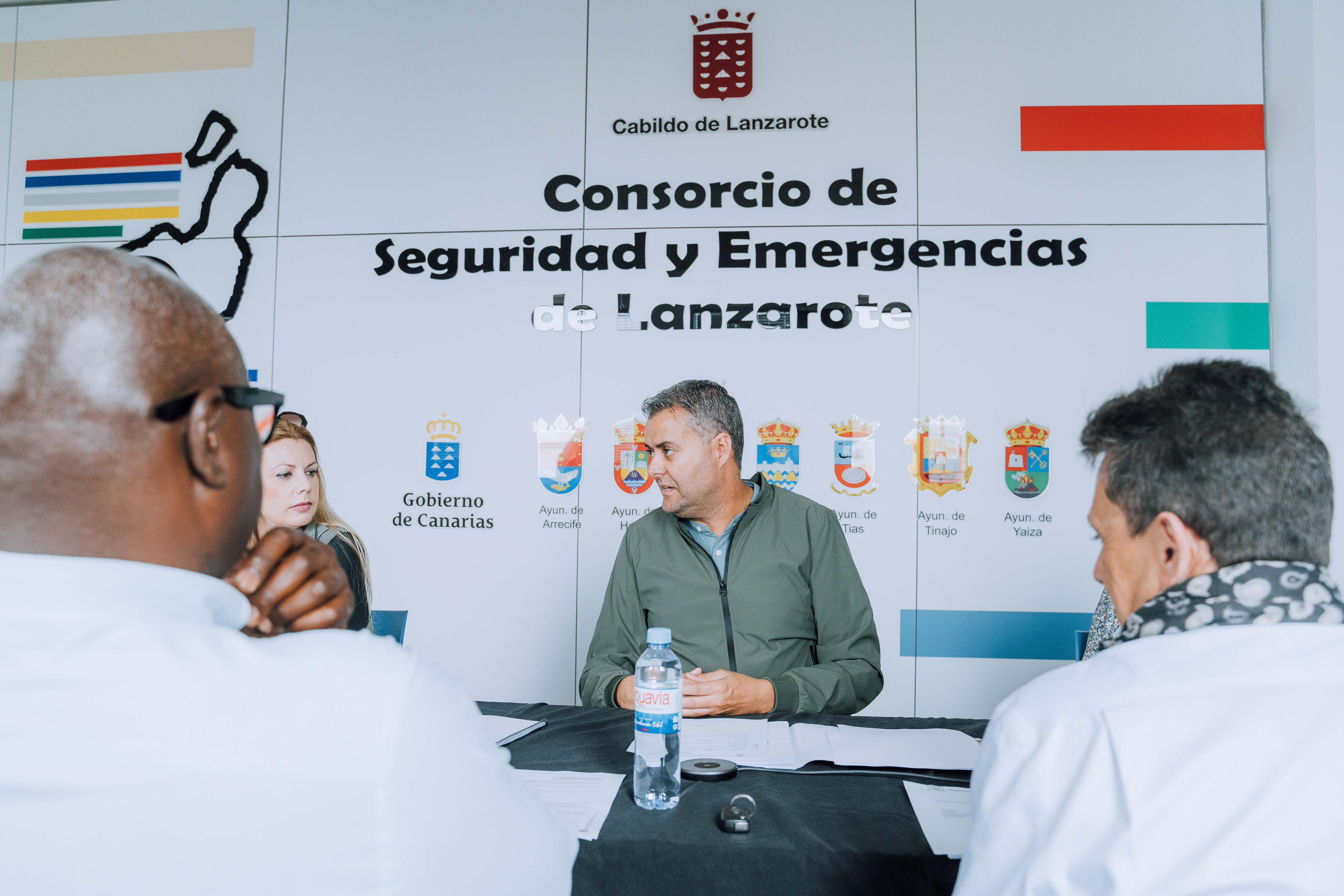 El presidente del Consorcio de Seguridad y Emergencias, Francisco J. Aparicio