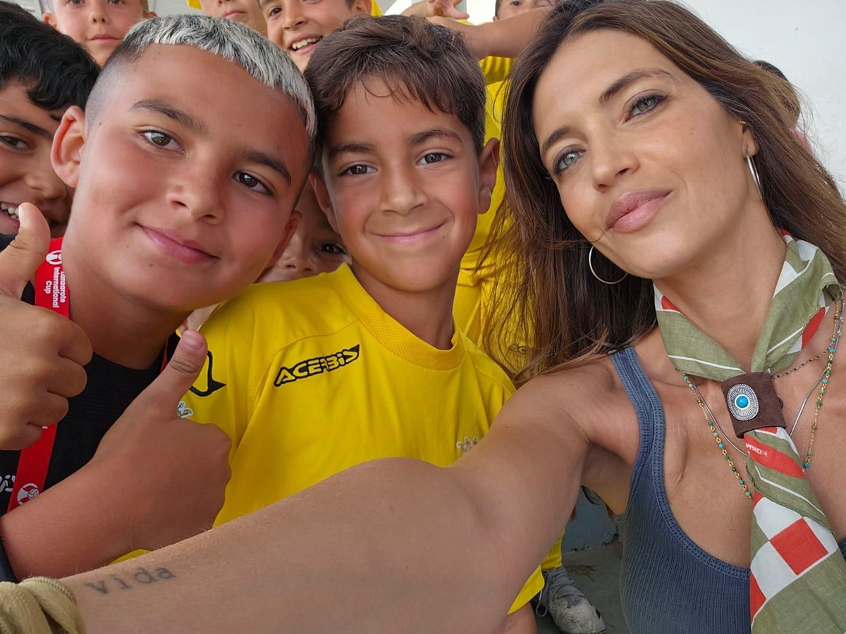 Sara Carbonero en Lanzarote (Foto: La Voz) Sara Carbonero en Lanzarote (Foto: La Voz)