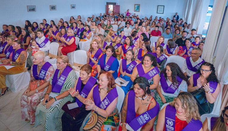Asistentes al acto de Graduación del CIFP Microsistemas