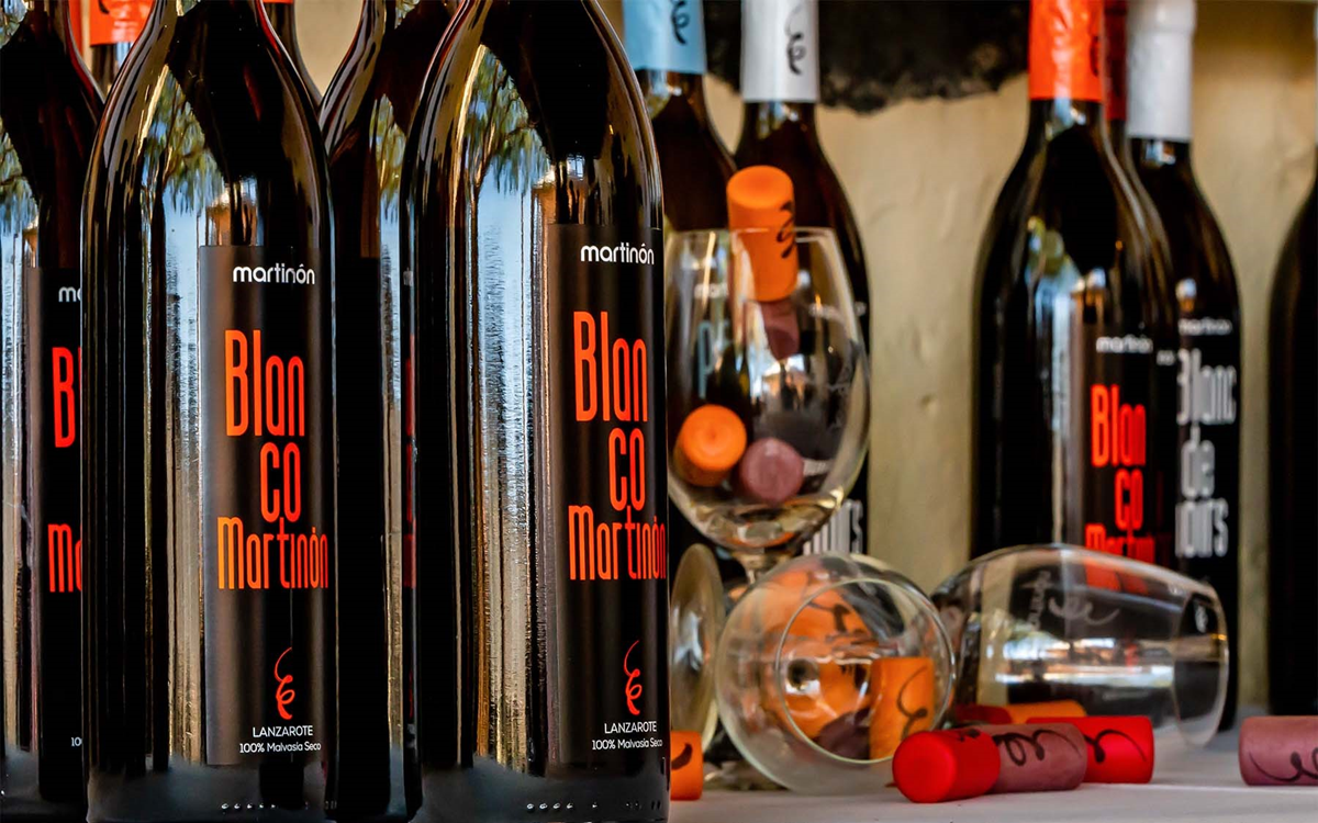 Vino Blanco Seco Martinón, ganador del oro en el concurso. Foto: Bodegas Martinón