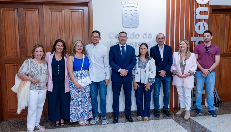 Recepción de los alumnos con mejor nota de la EBAU en la isla Recepción de los alumnos con mejor nota de la EBAU en la isla
