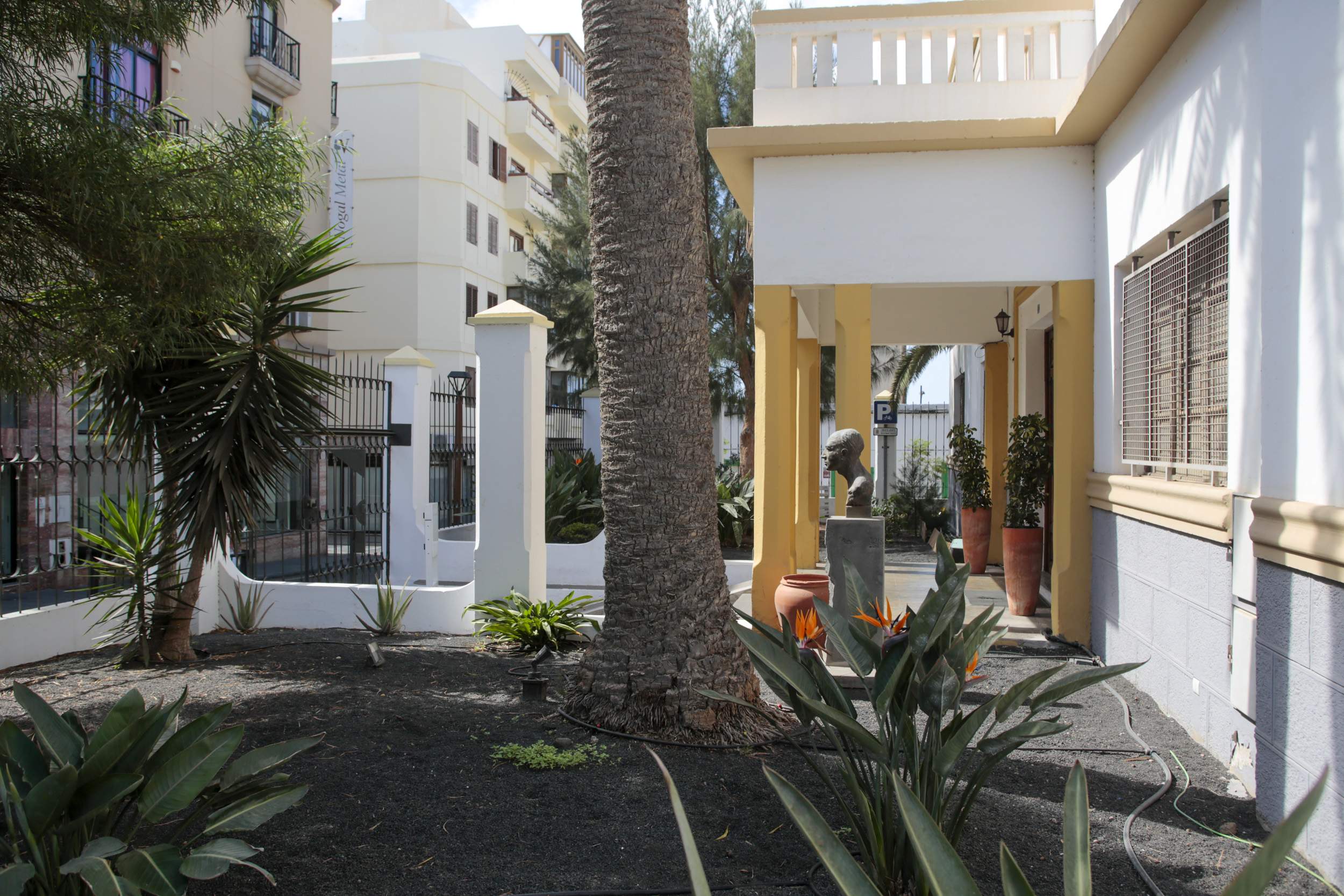 Instalaciones del IES Agustín Espinosa en Arrecife