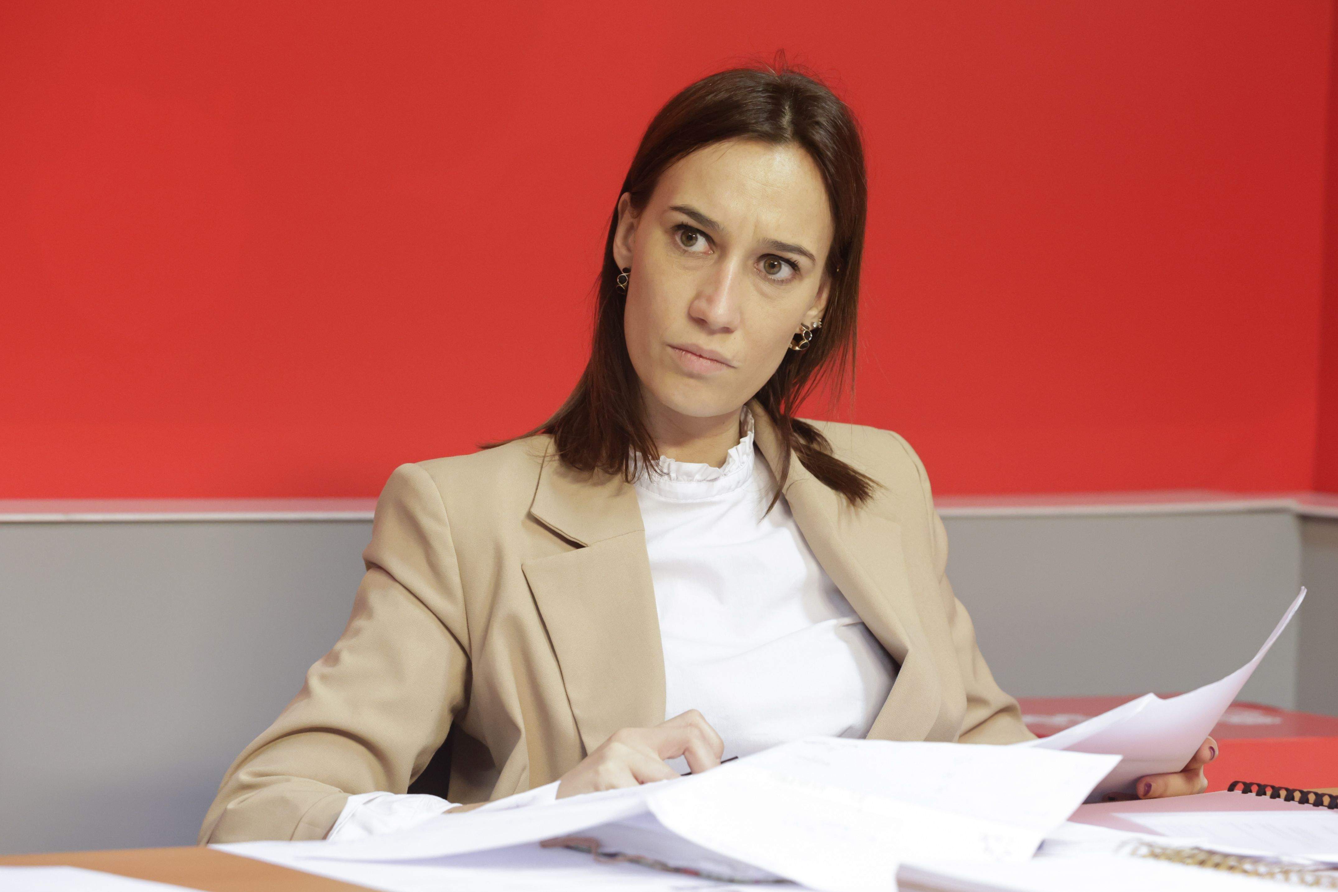 The Secretary of Organization of the PSOE of the Canary Islands, Nira Fierro.