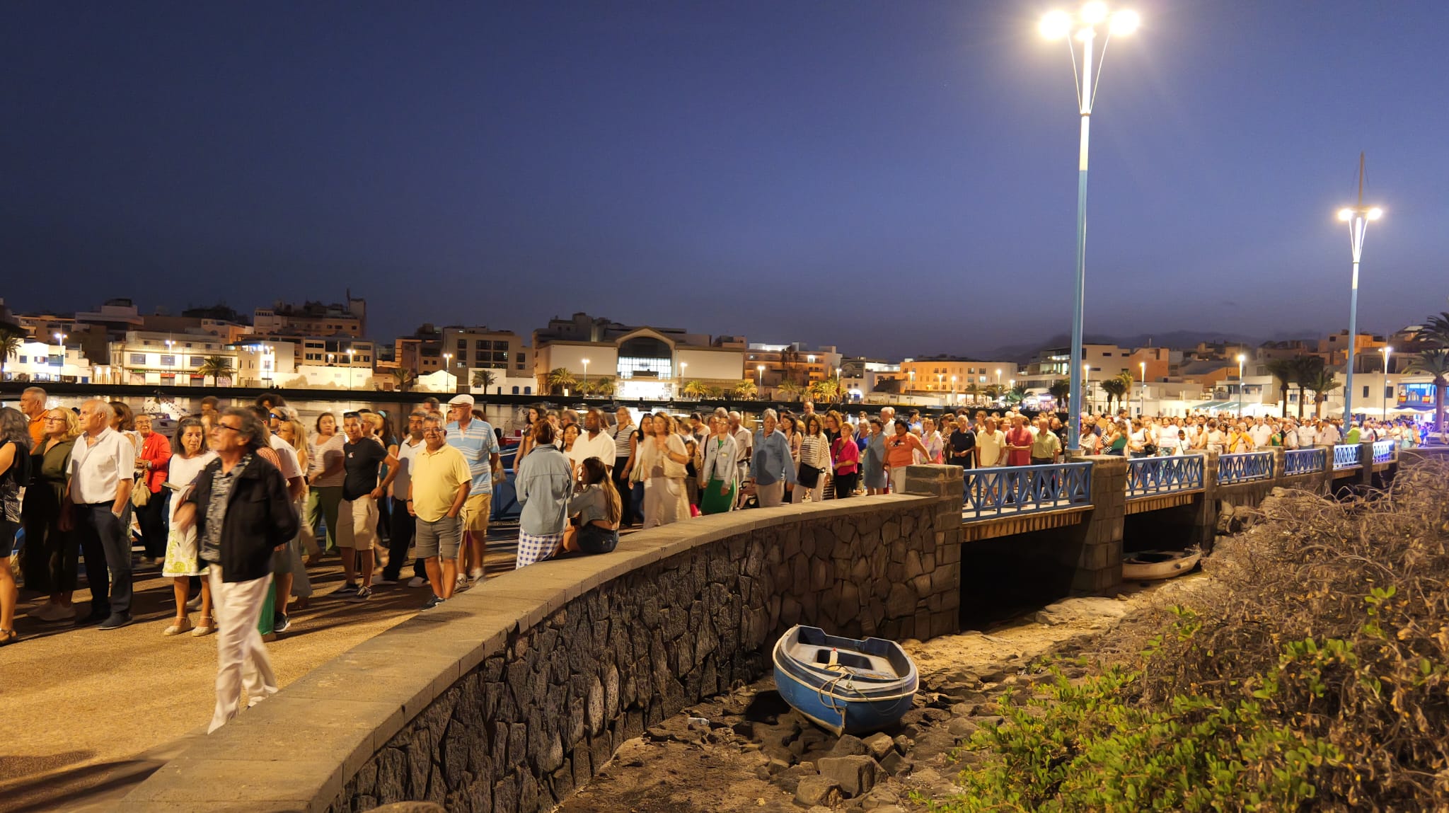 Procesión en Valterra de la Virgen del Carmen