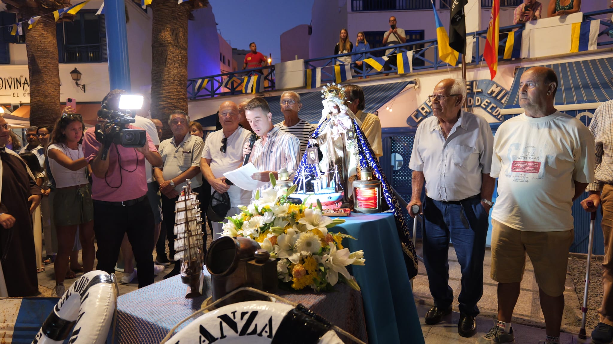Procesión en Valterra de la Virgen del Carmen