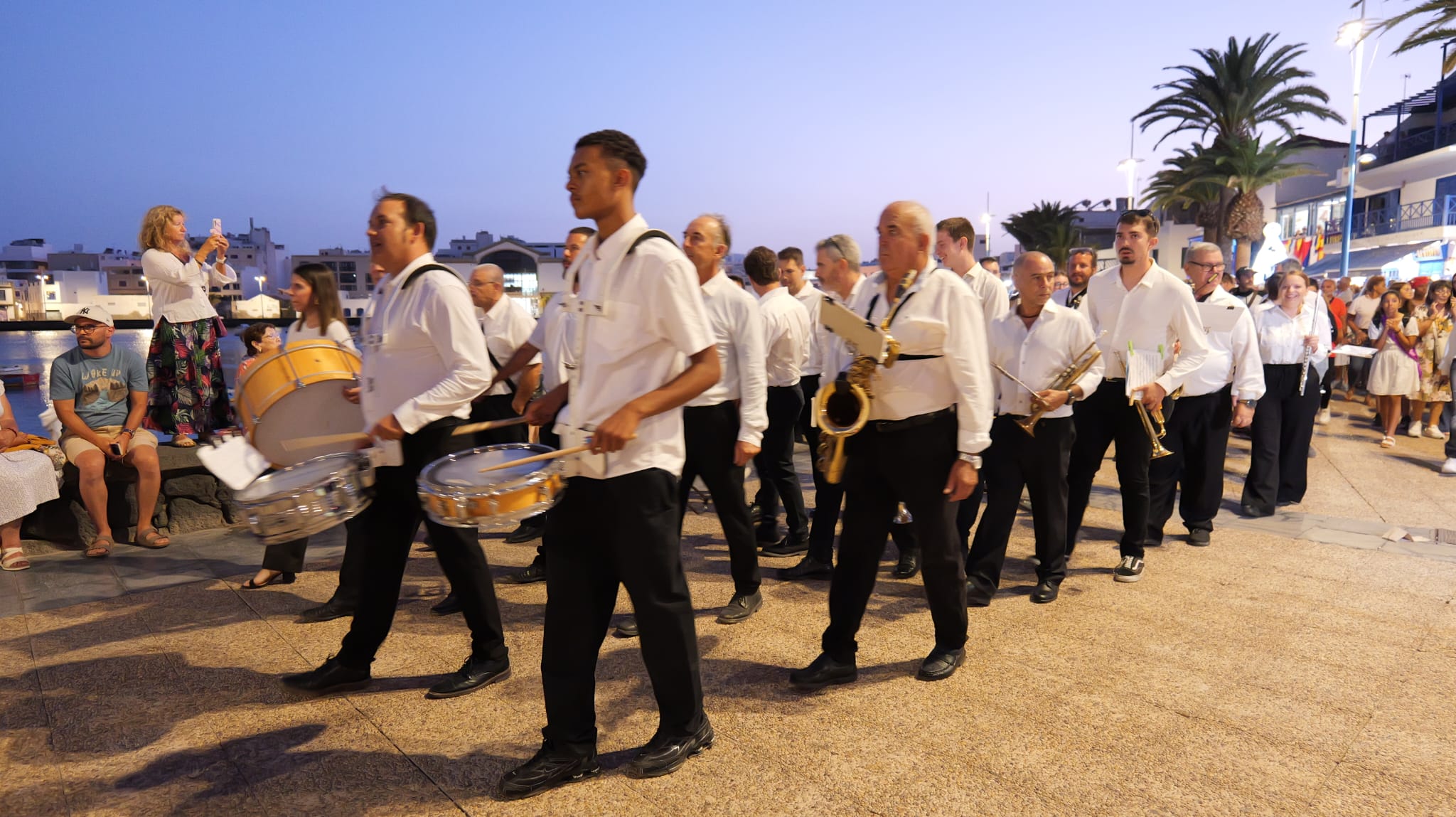 Procesión en Valterra de la Virgen del Carmen