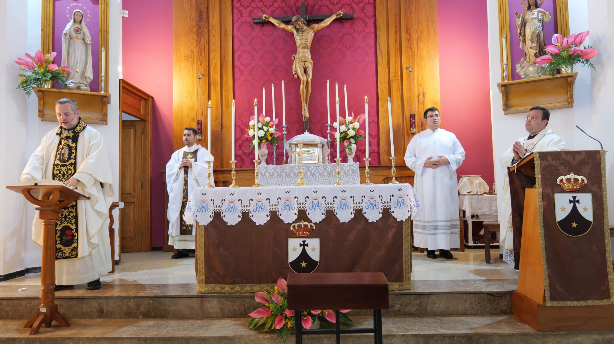 Procesión en Valterra de la Virgen del Carmen
