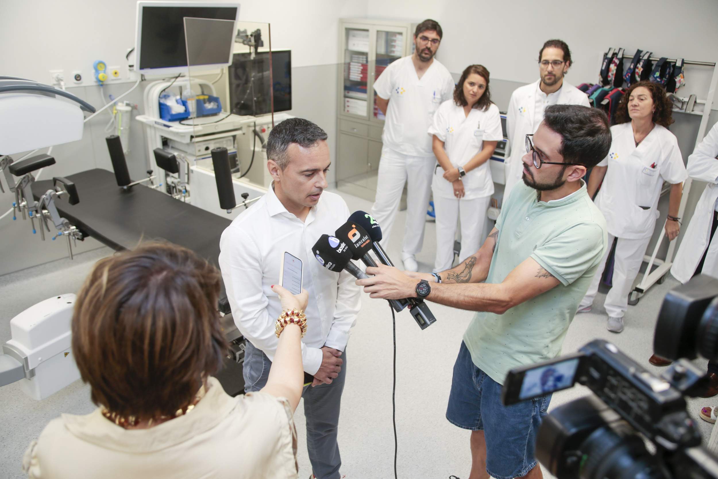 Nueva sala de pruebas del aparato digestivo en el Molina Orosa (Fotos: Juan Mateos) Nueva sala de pruebas del aparato digestivo en el Molina Orosa (Fotos: Juan Mateos)