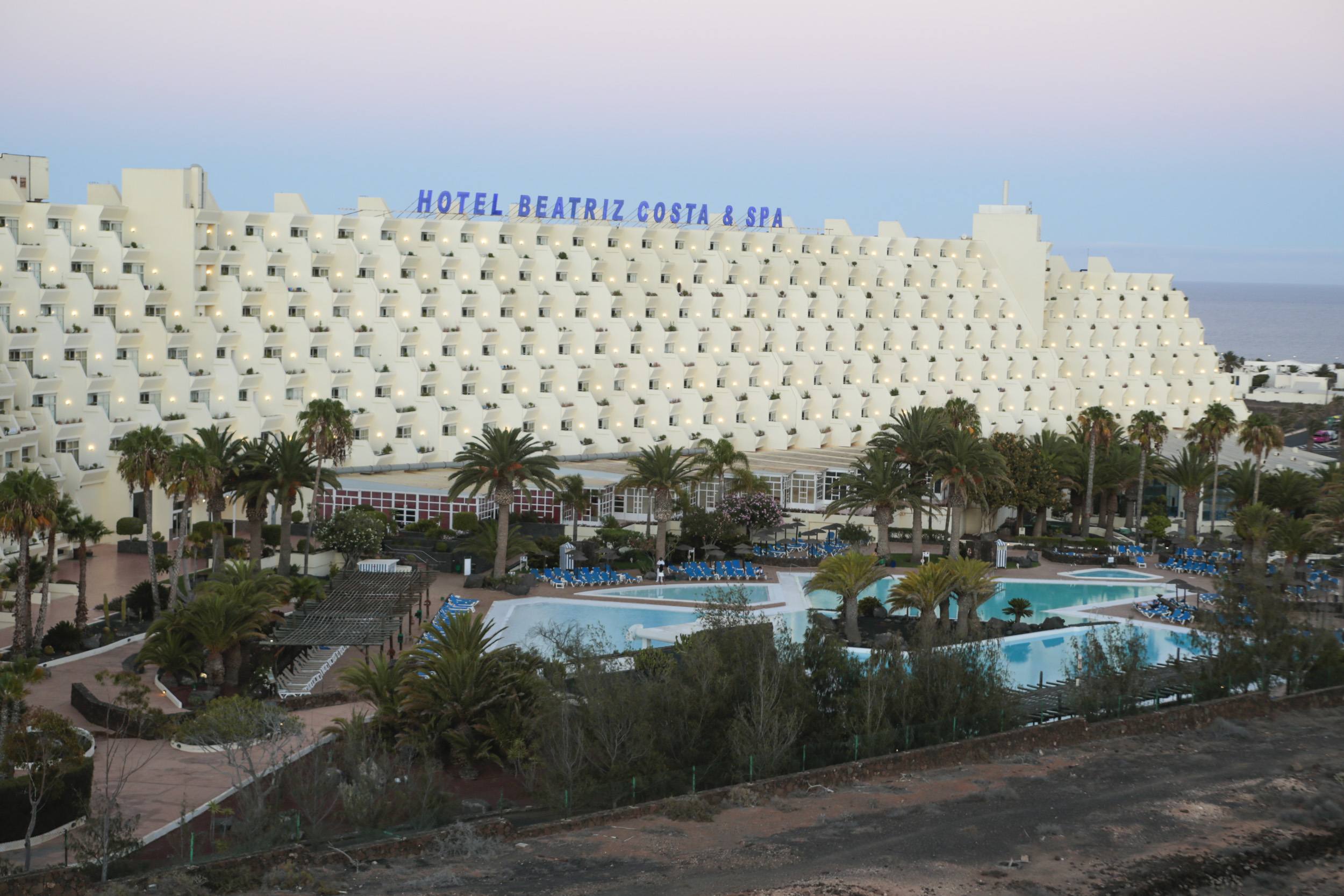 The Beatriz Costa Hotel in Costa Teguise. Photo: Juan Mateos.