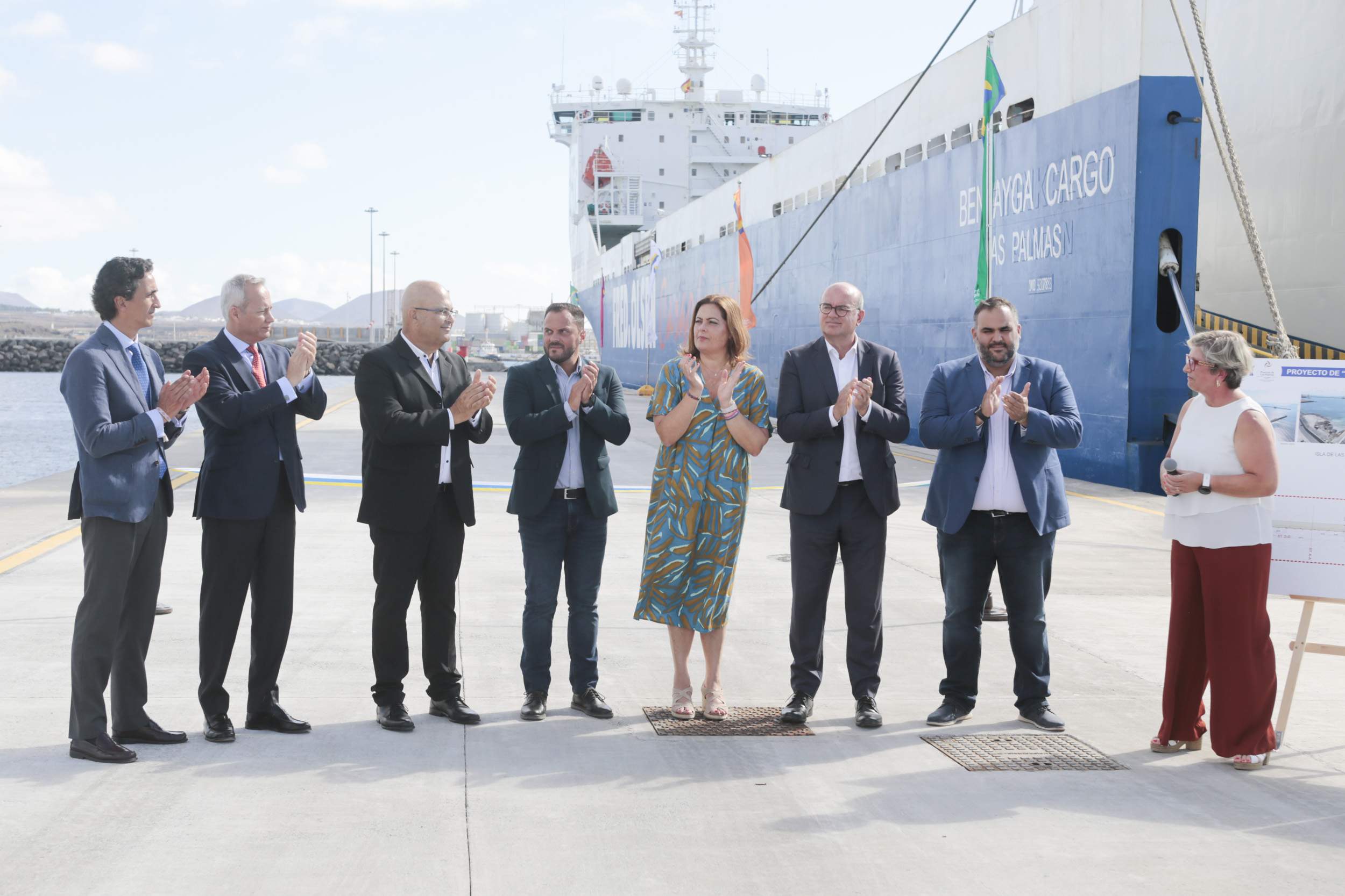  Inauguración de la ampliación del Muelle de Naos