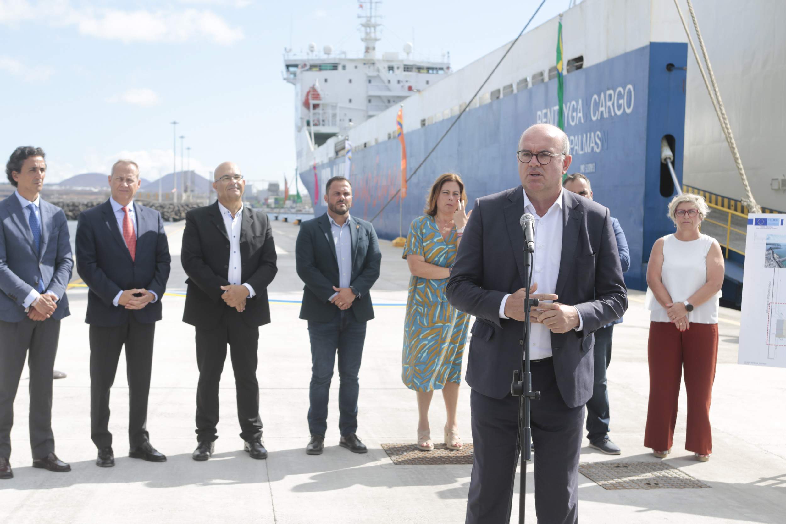  Inauguración de la ampliación del Muelle de Naos
